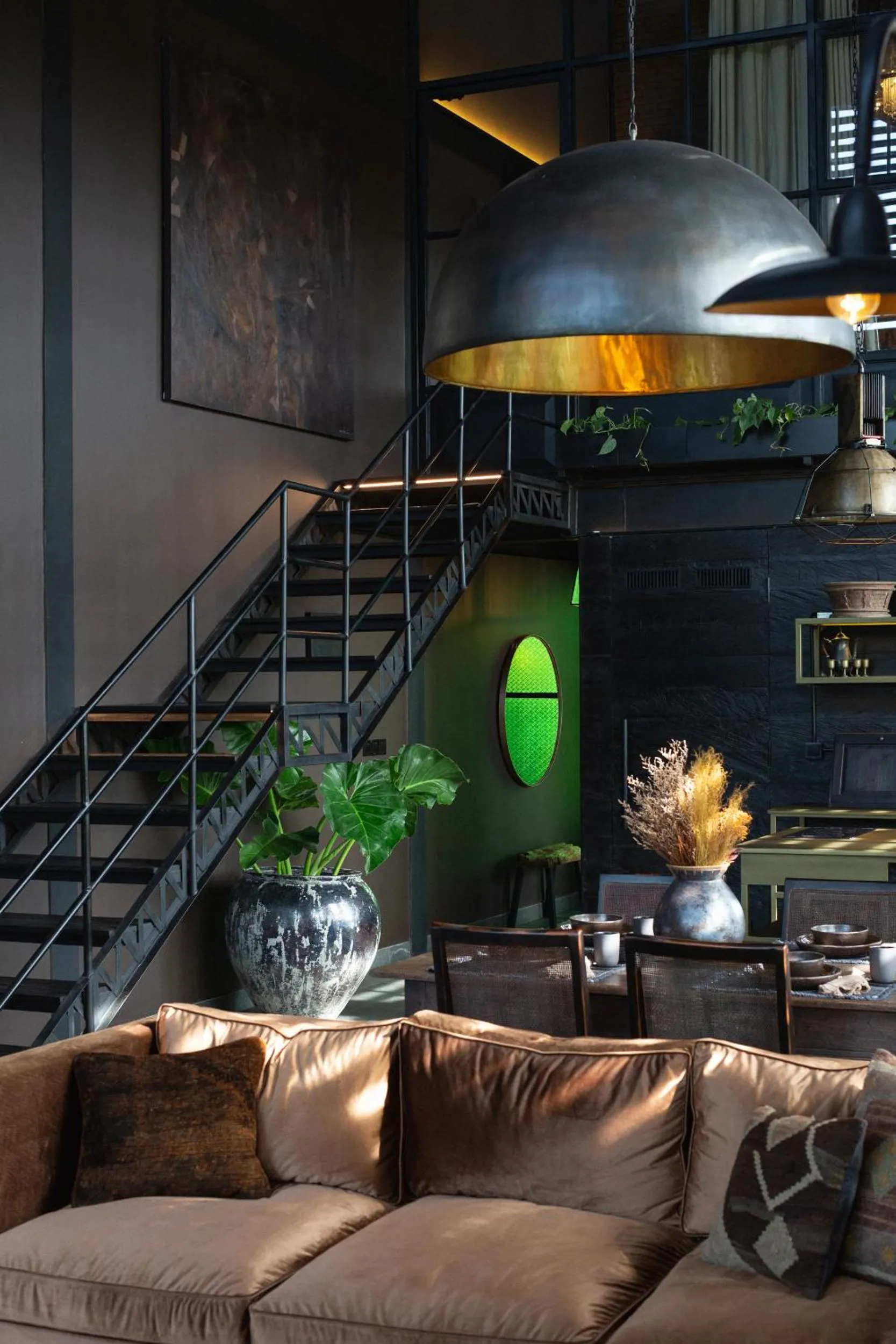 Living room in The Bohemian Bali, a Member of Design Hotels