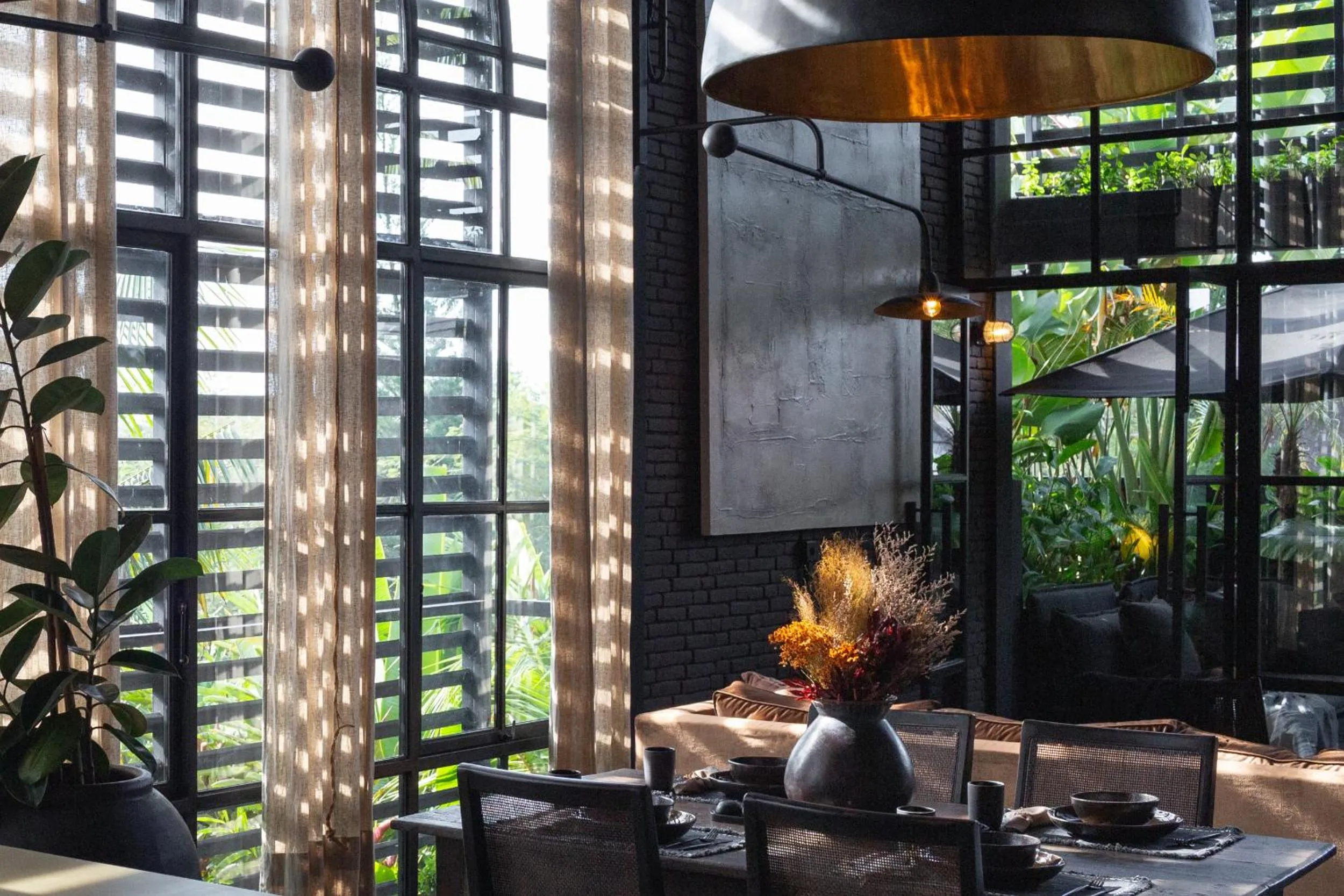 Living room in The Bohemian Bali, a Member of Design Hotels
