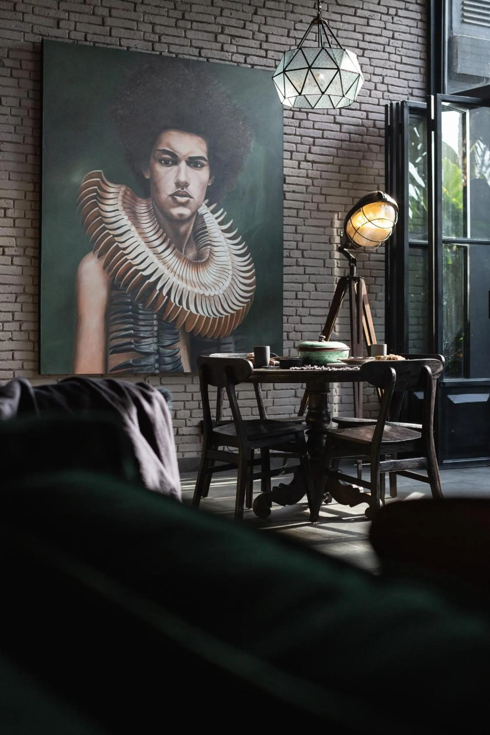 Living room in The Bohemian Bali, a Member of Design Hotels