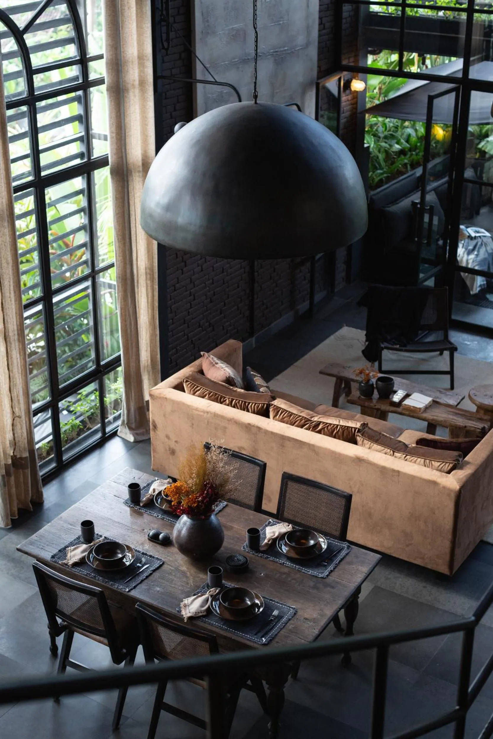 Living room in The Bohemian Bali, a Member of Design Hotels
