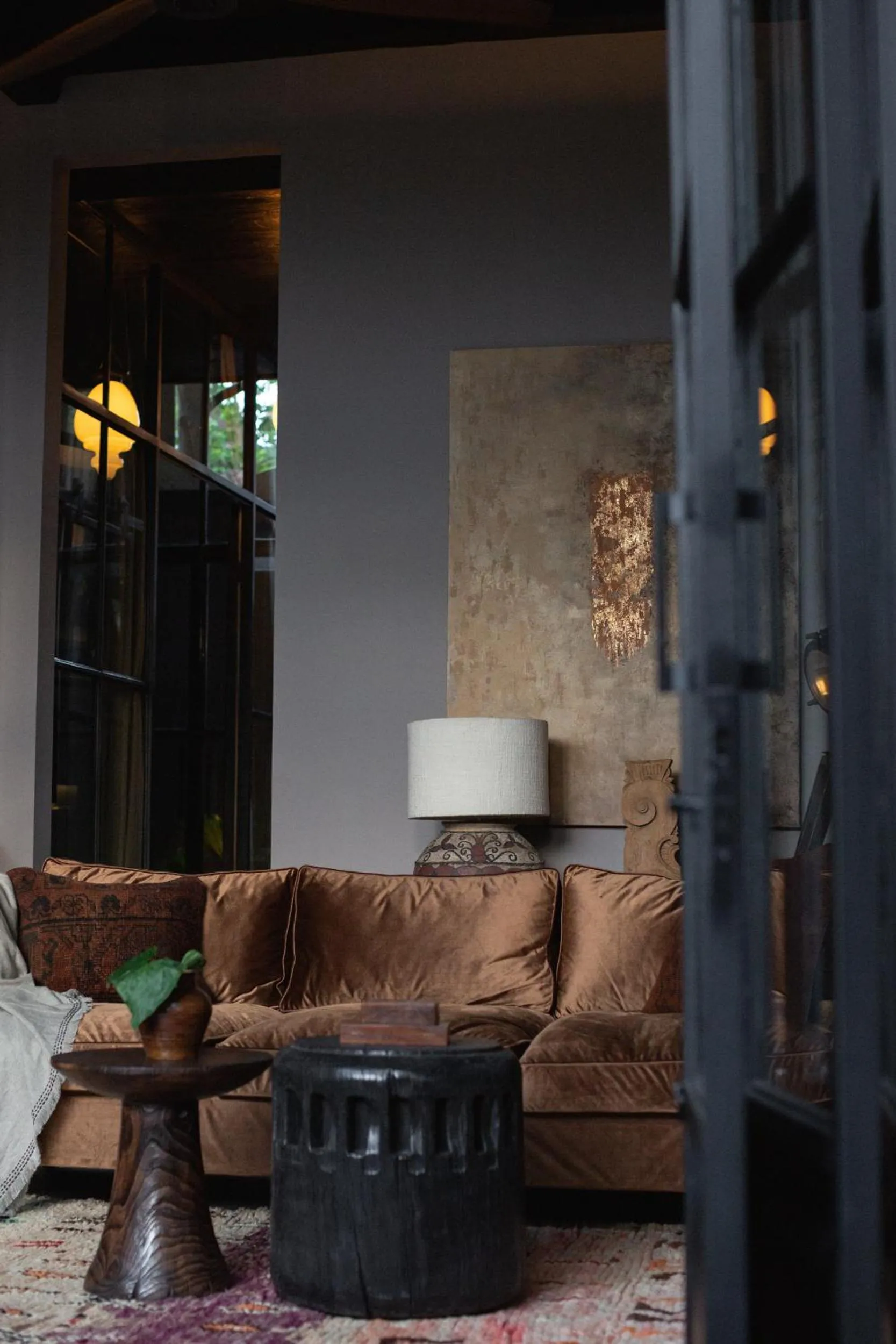 Seating area in The Bohemian Bali, a Member of Design Hotels