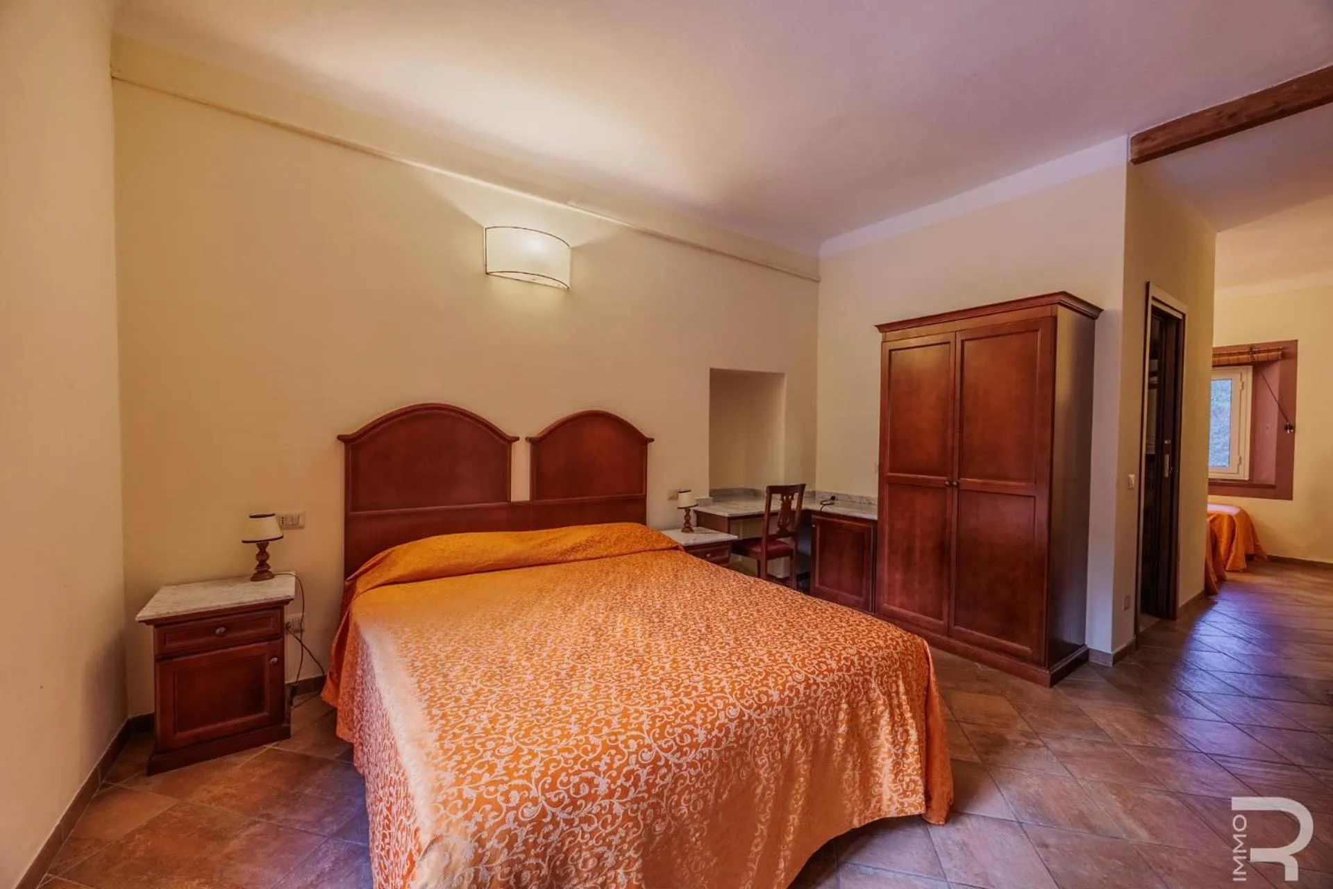 Bed in Albergo Miramonti