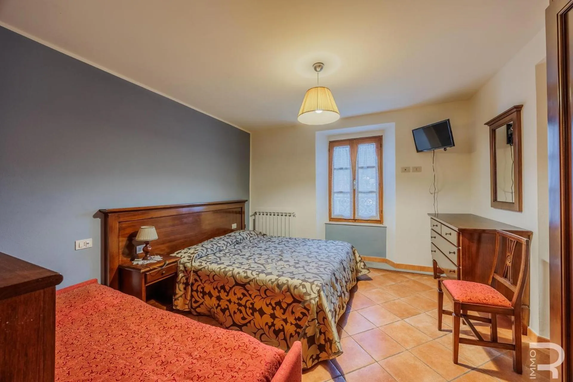 Bedroom, Bed in Albergo Miramonti