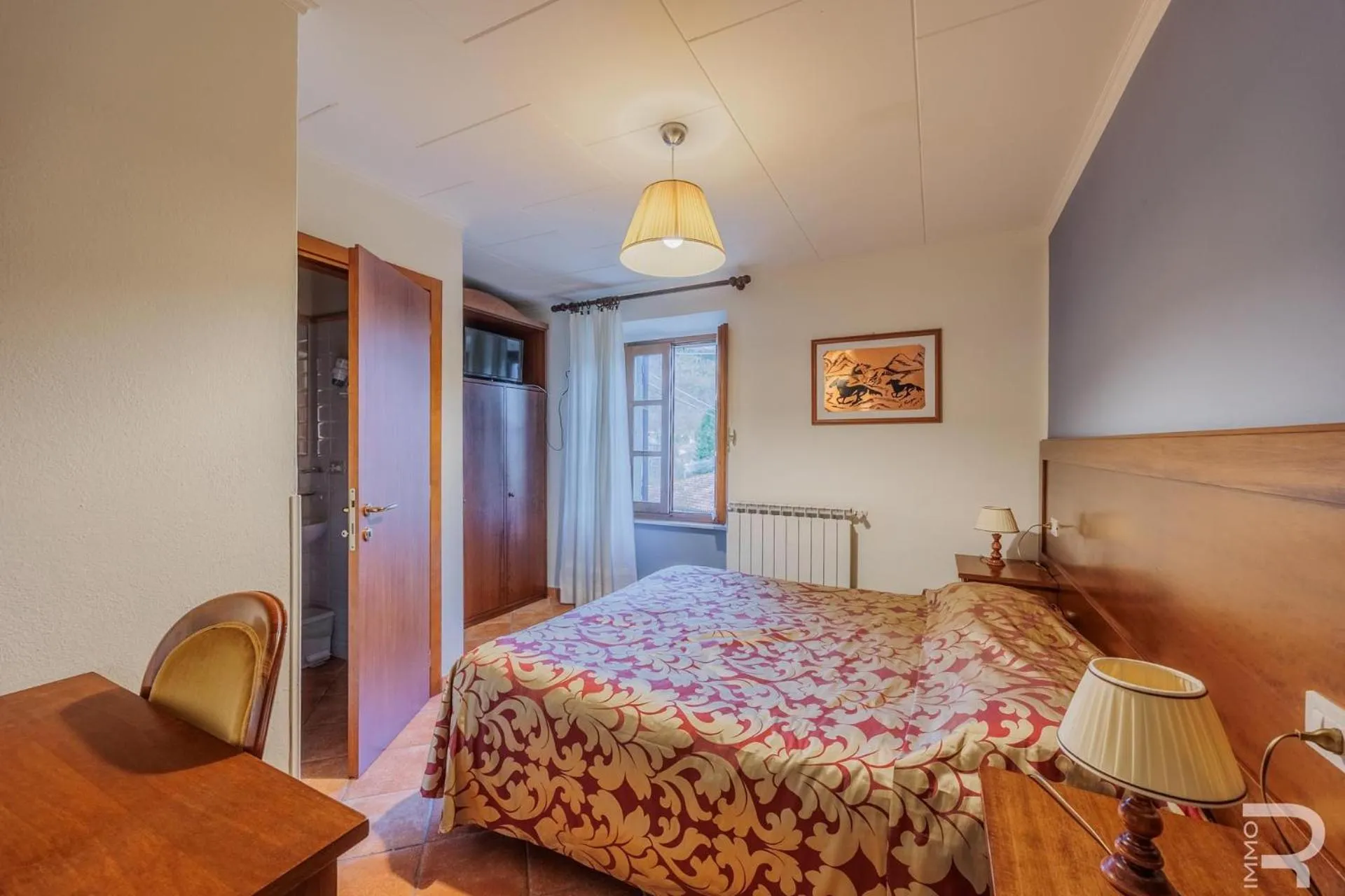 Bedroom, Bed in Albergo Miramonti