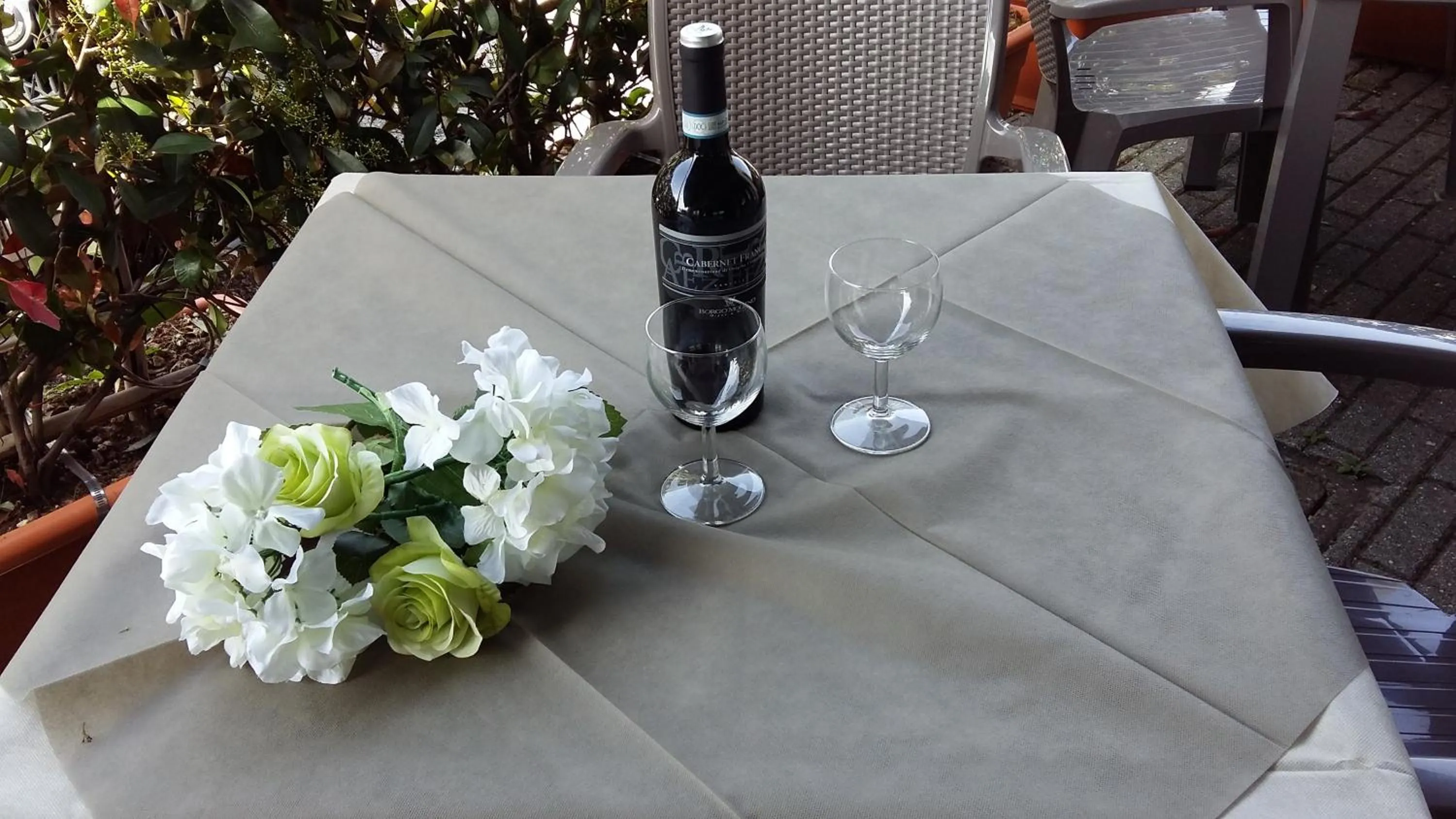 Decorative detail in Hotel Ristorante Trendy