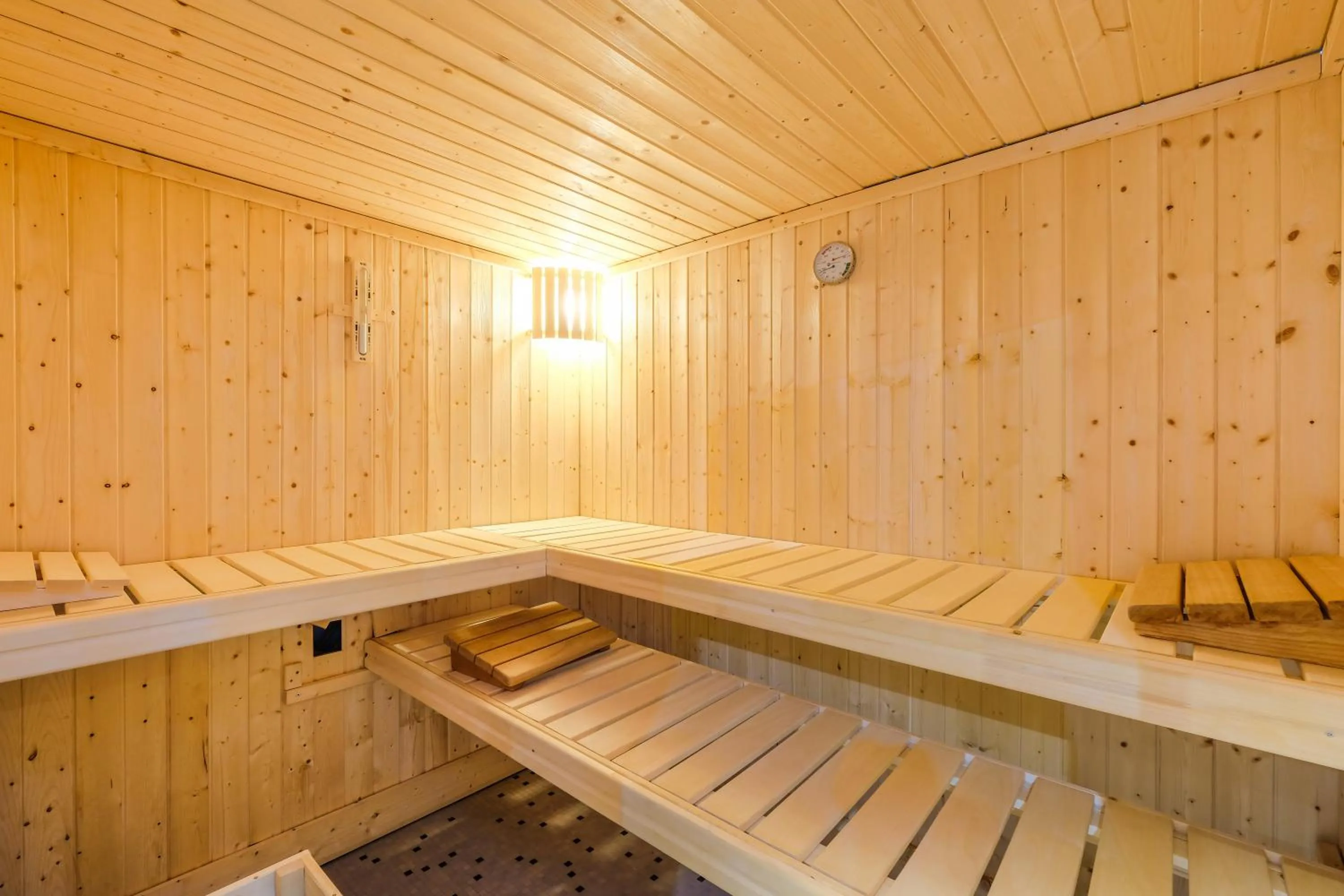 Sauna in Hotel Paidion