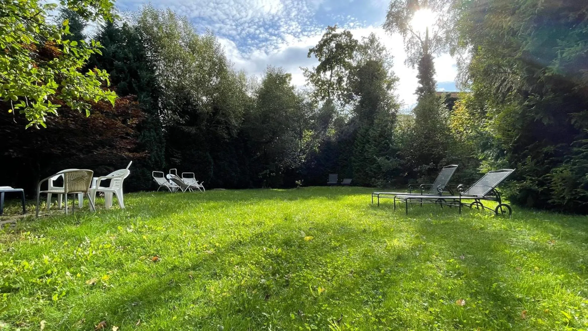 Garden in Hotel Paidion