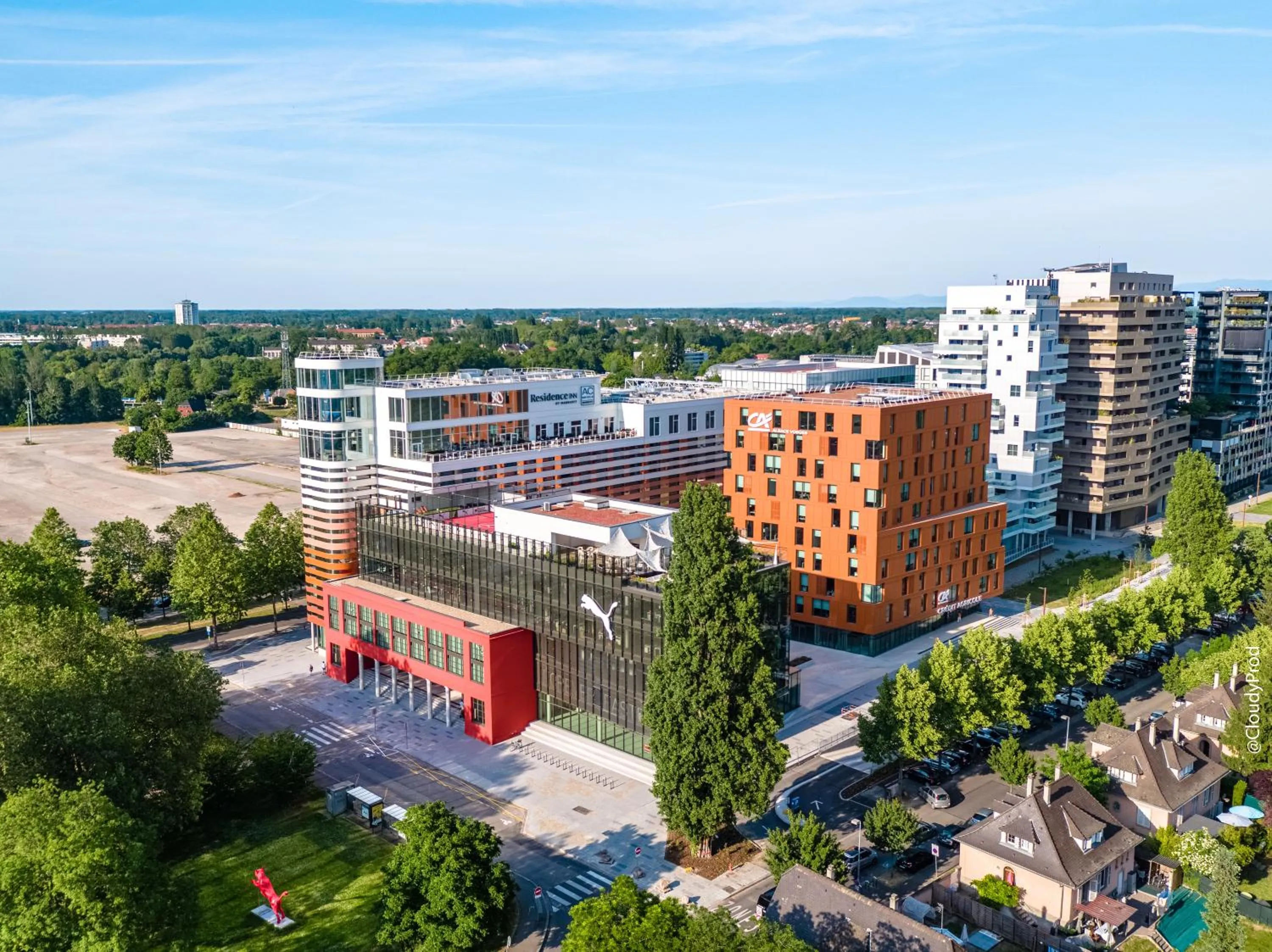 Property building in AC Hotel by Marriott Strasbourg