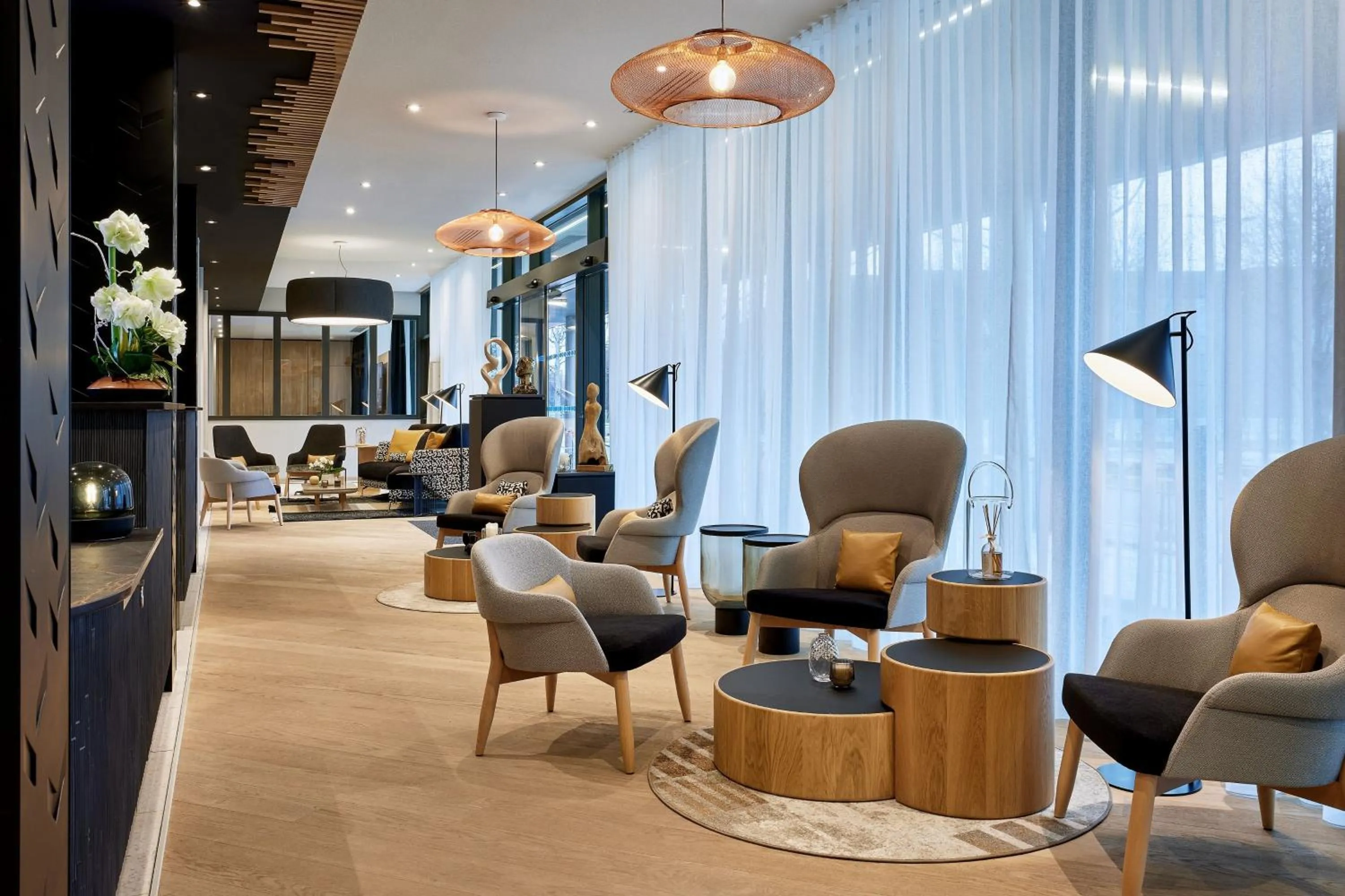 Lobby or reception in AC Hotel by Marriott Strasbourg