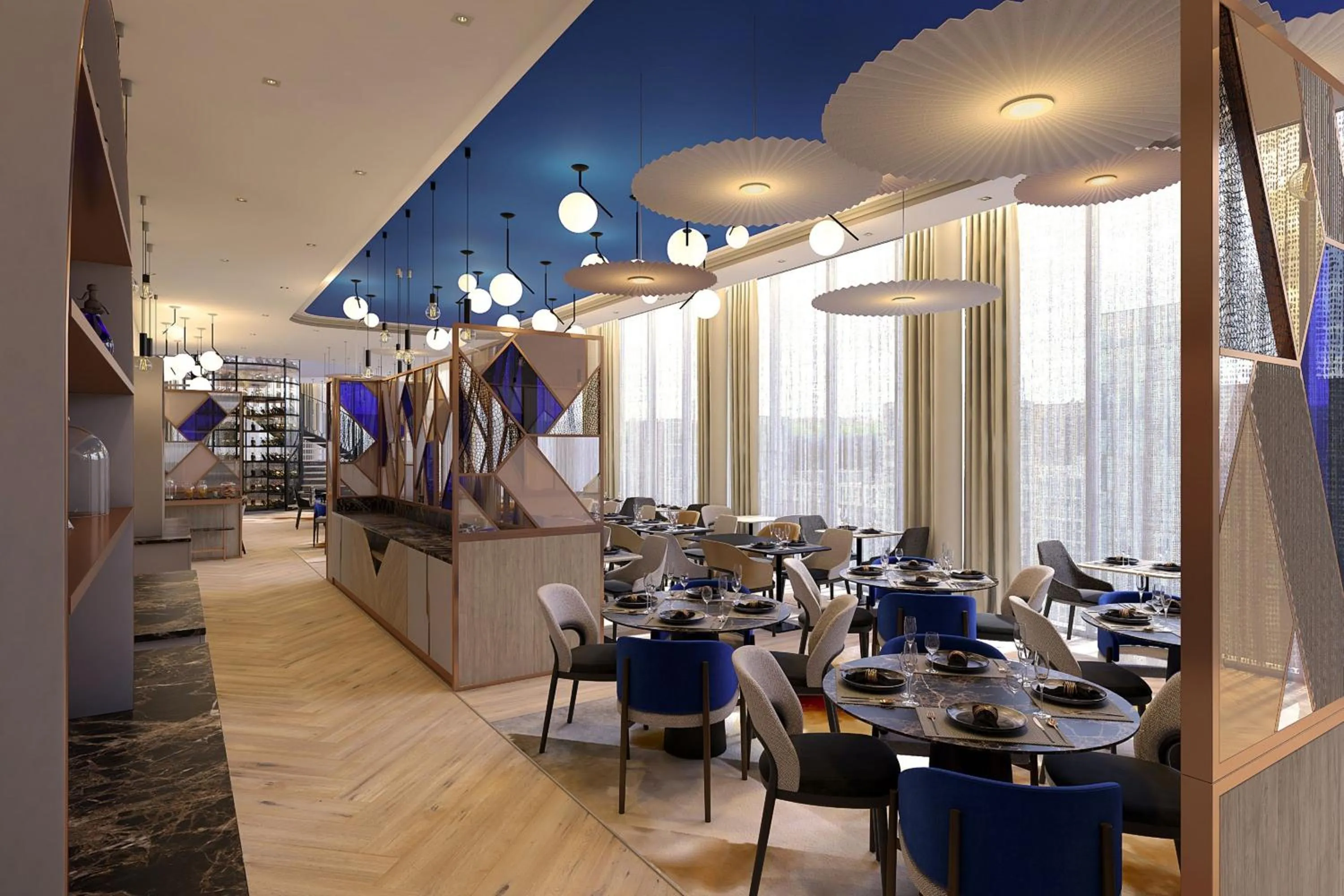 Restaurant/places to eat in AC Hotel by Marriott Strasbourg