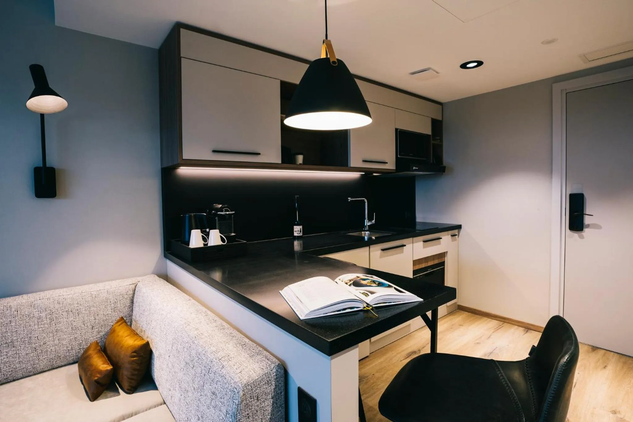 Kitchen or kitchenette in Residence Inn by Marriott Strasbourg