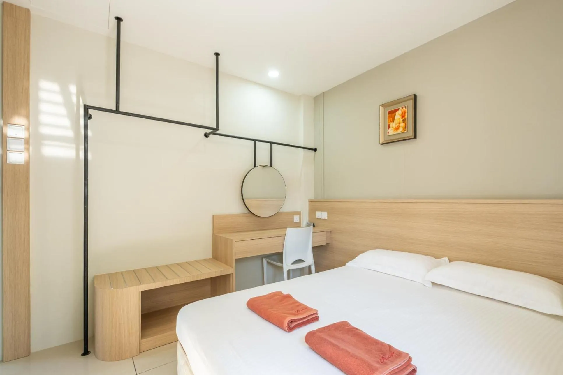 Bed in Bahagia Villa