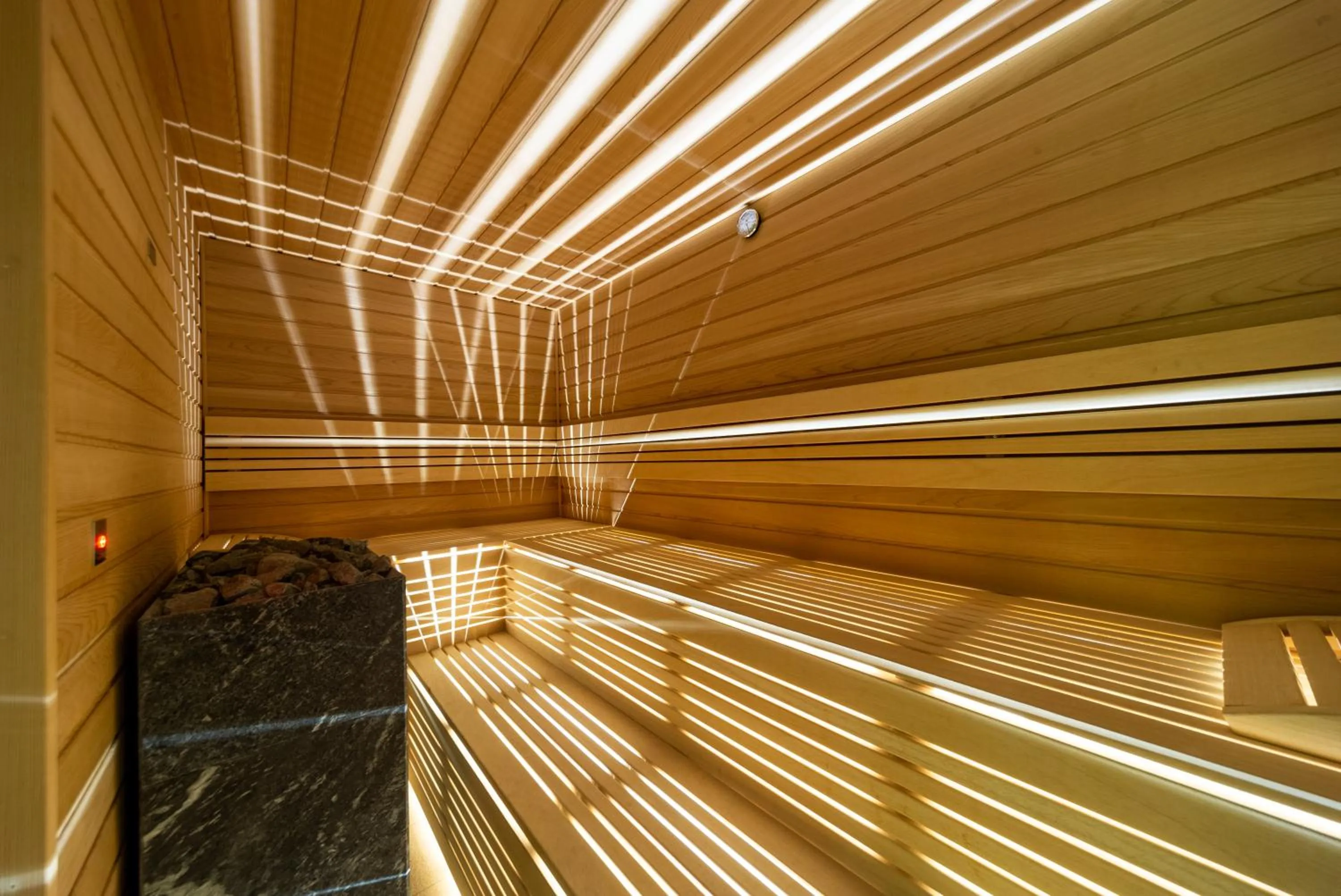 Sauna in Radisson RED Gdansk, Wyspa Spichrzów