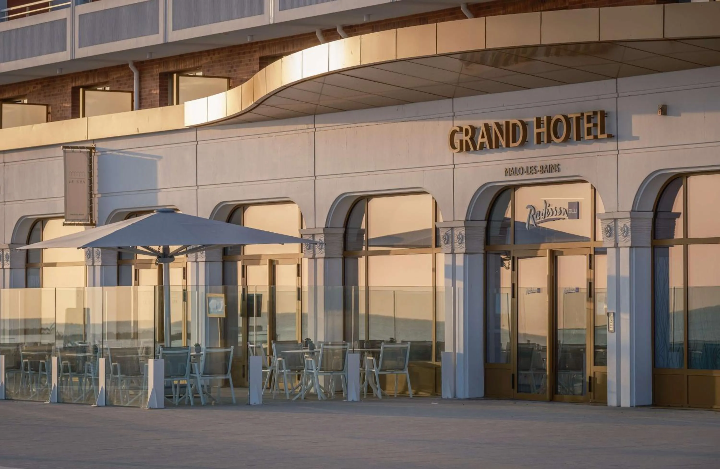 Property building in Radisson Blu Grand Hotel & Spa, Malo-Les-Bains