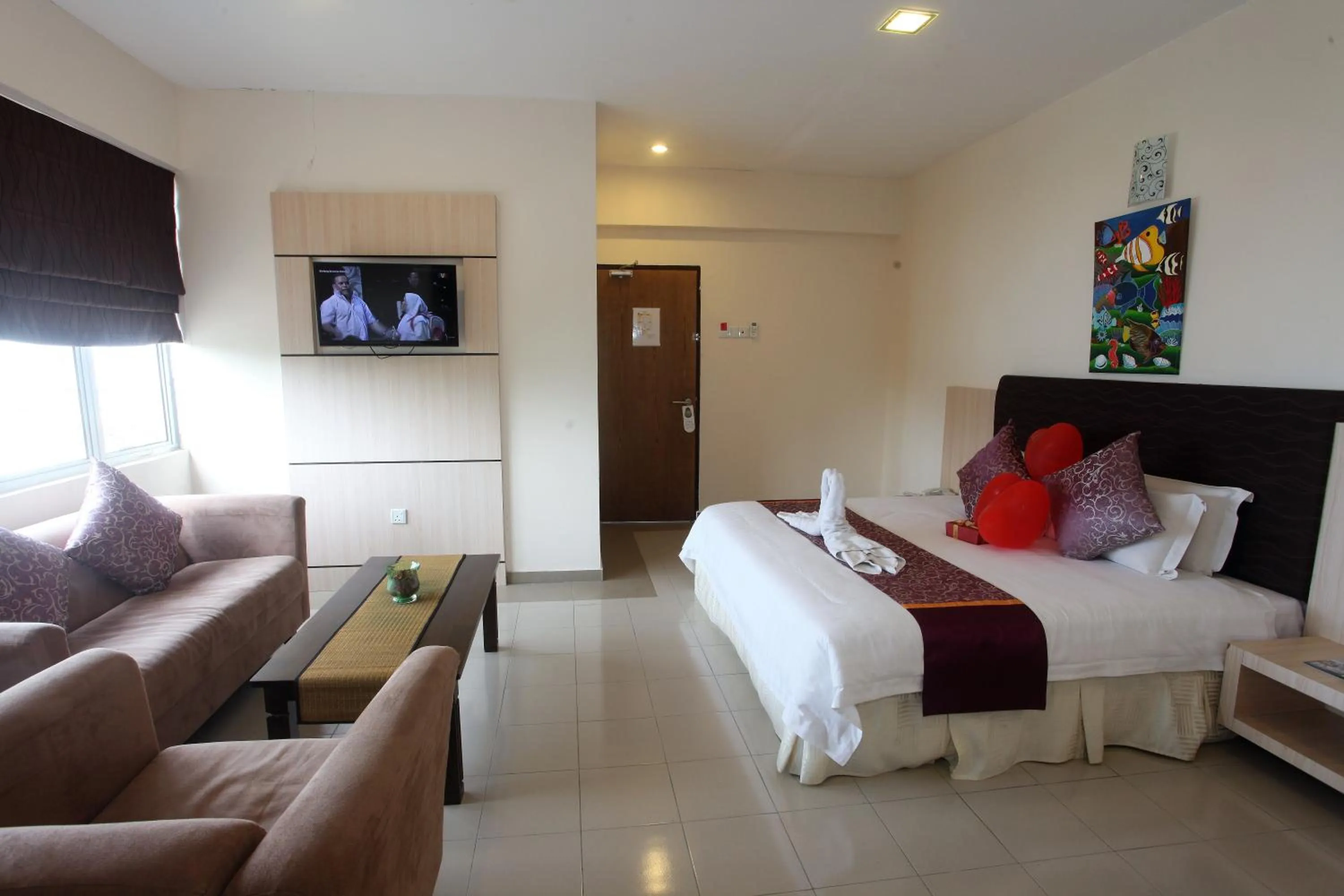 Bed in Geopark Hotel Kuah Langkawi