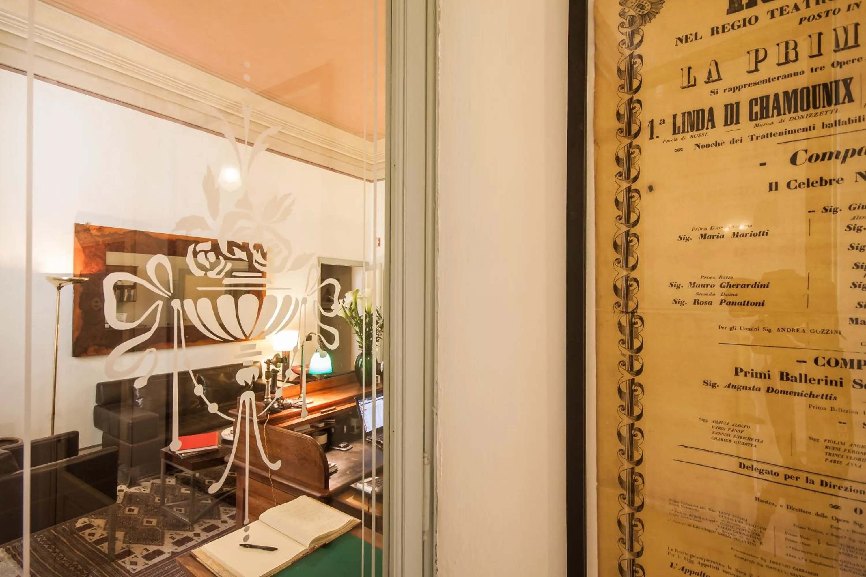 Lobby or reception in Casa Rovai Guest House