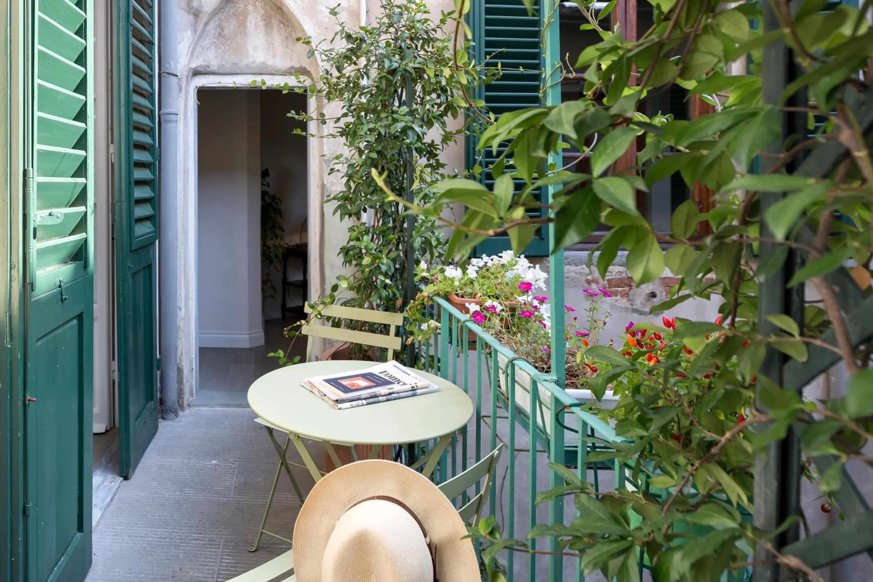 Balcony/Terrace in Casa Rovai Guest House