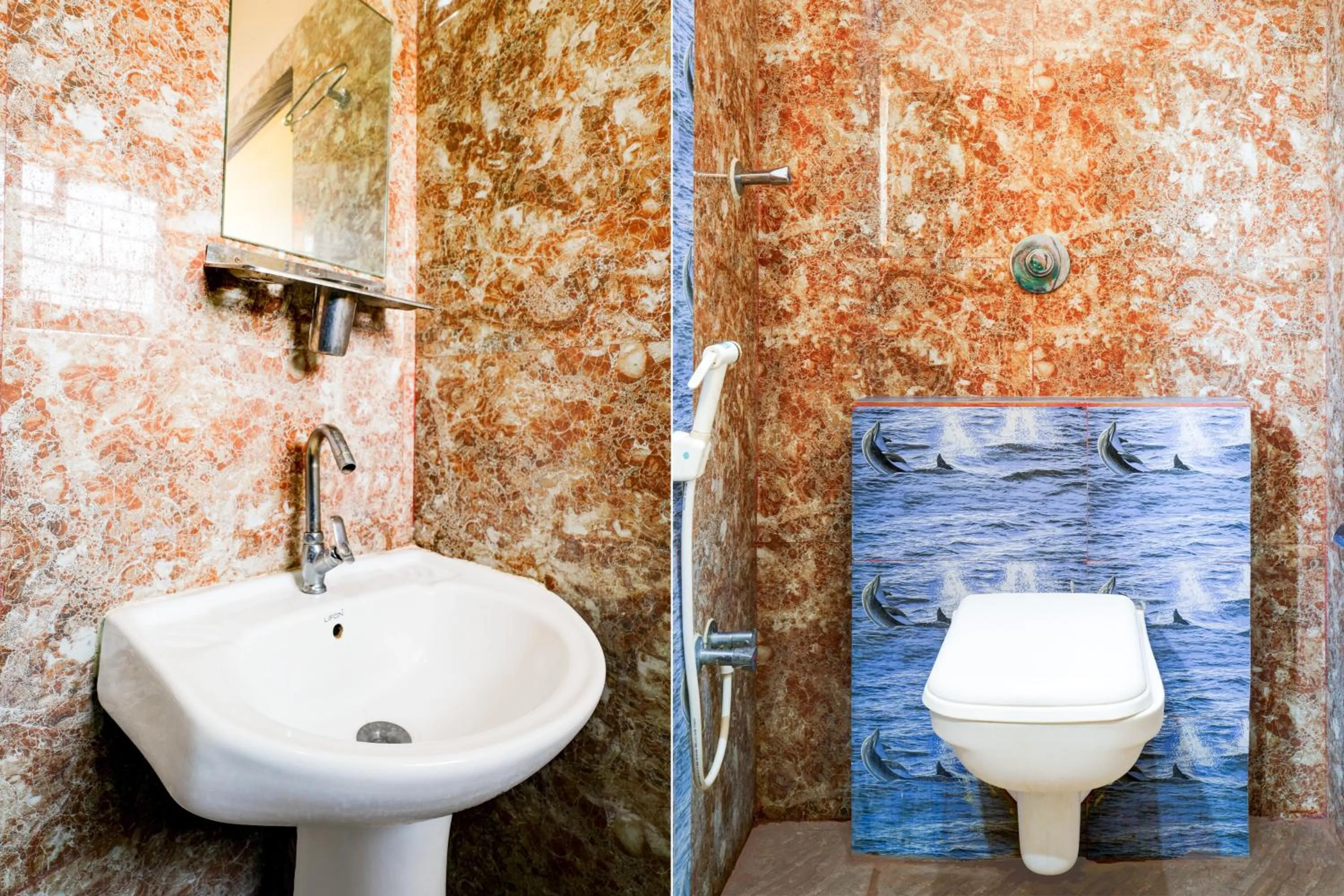 Bathroom in Hotel O SAS ROYAL GALAXY