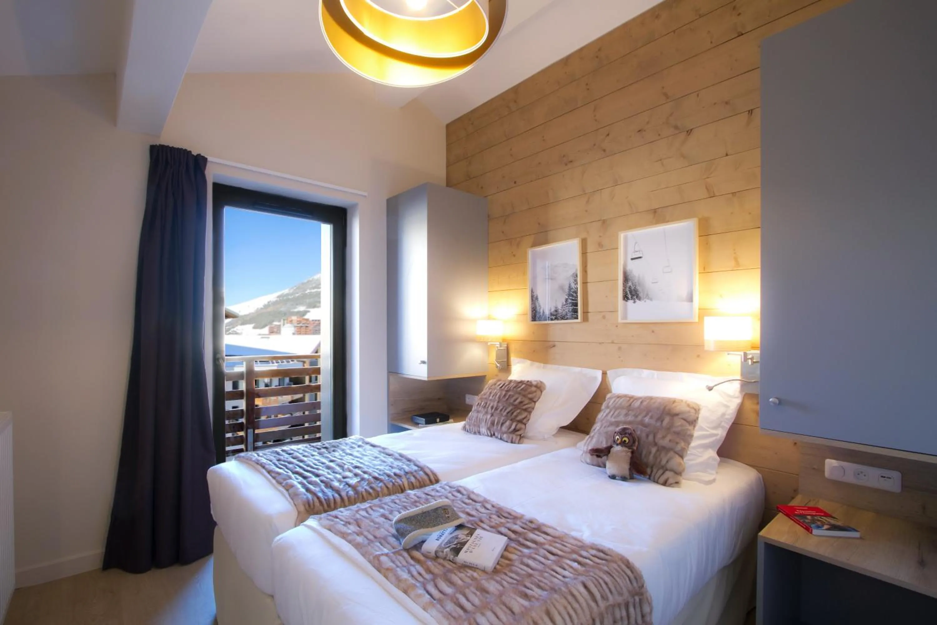 Bed in Résidence Odalys l'Éclose