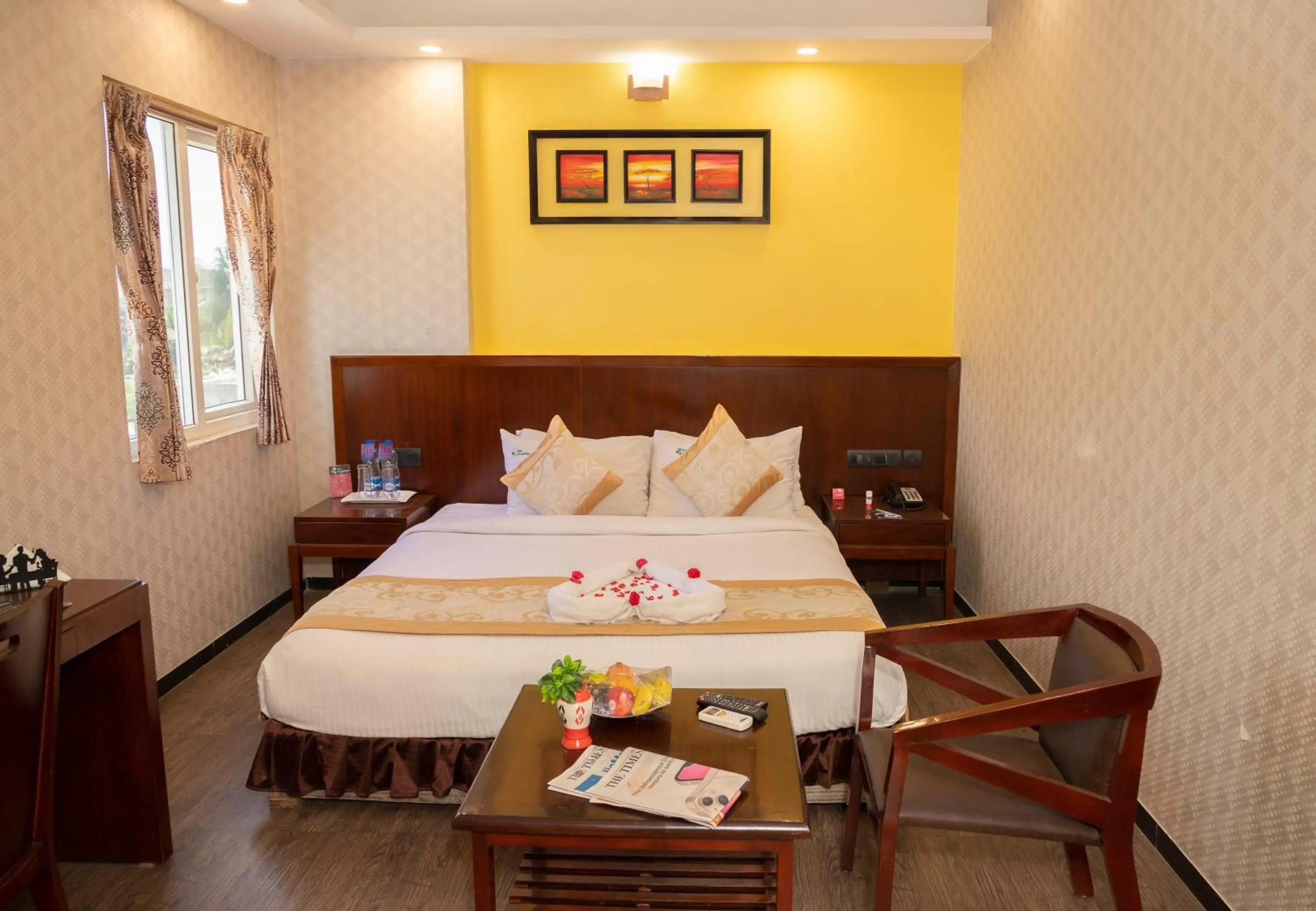 Photo of the whole room, Bed in THE PEBBLE Boutique Hotel