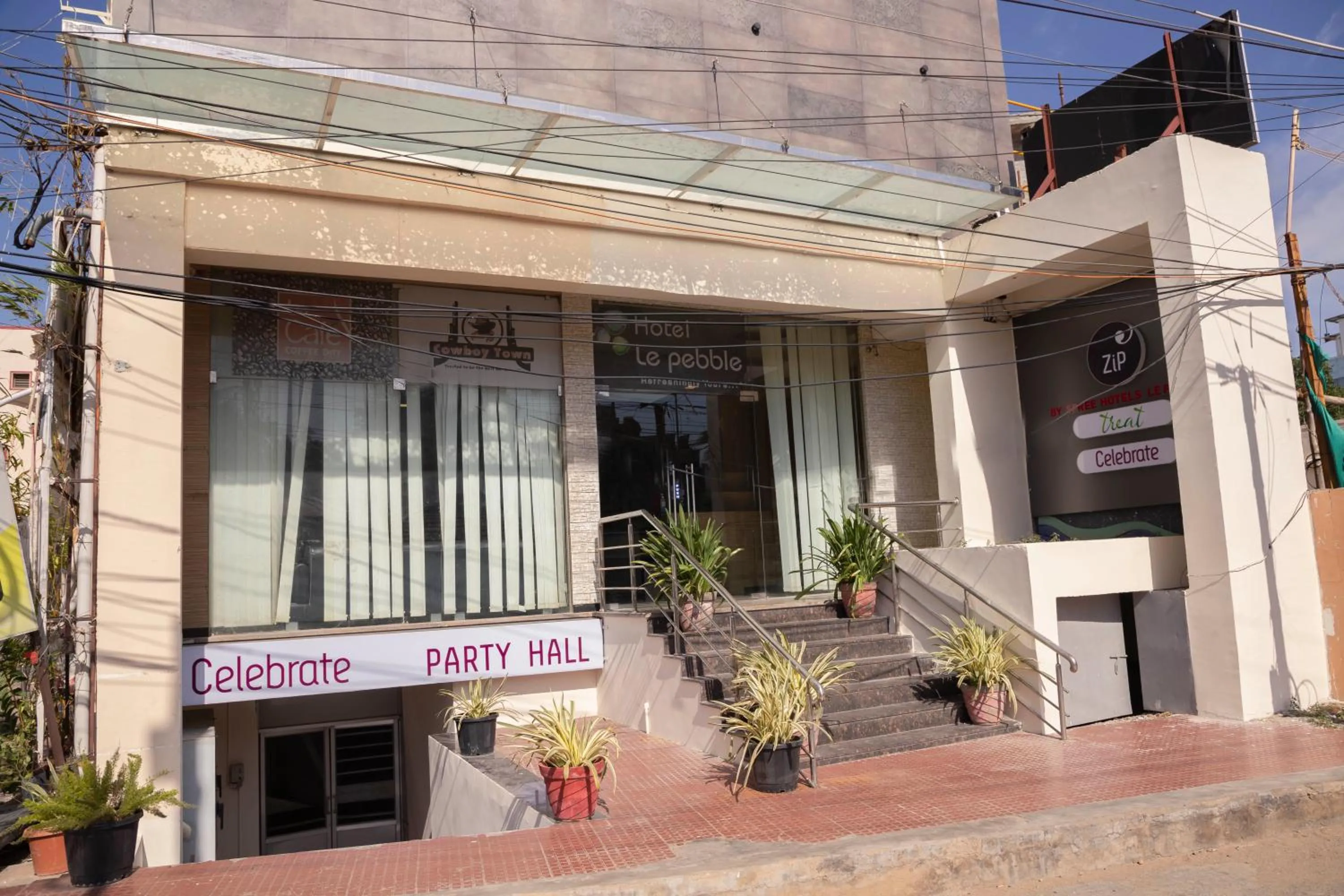 Property building in THE PEBBLE Boutique Hotel