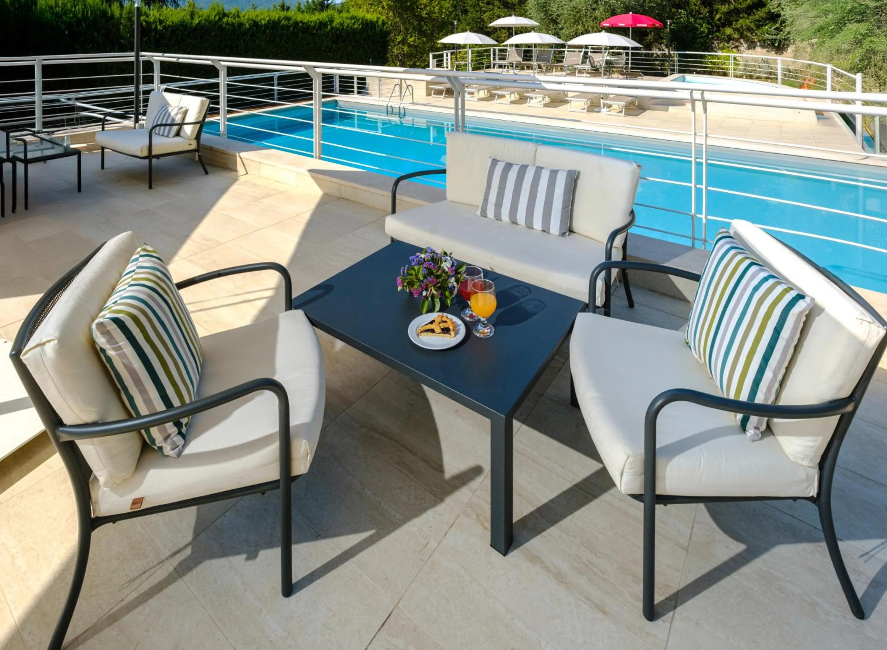 Garden in Hotel Umbria