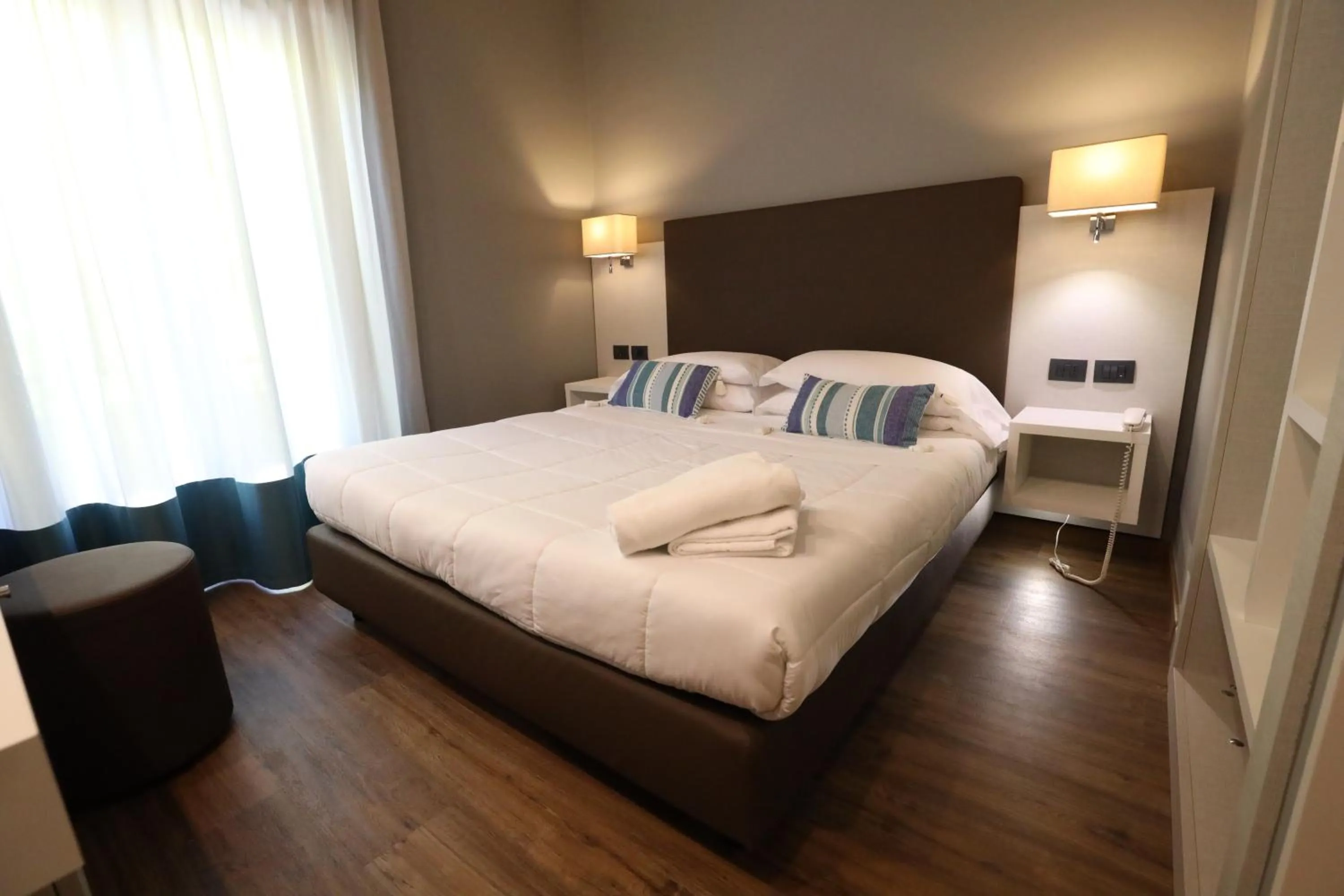 Bed in Hotel Umbria