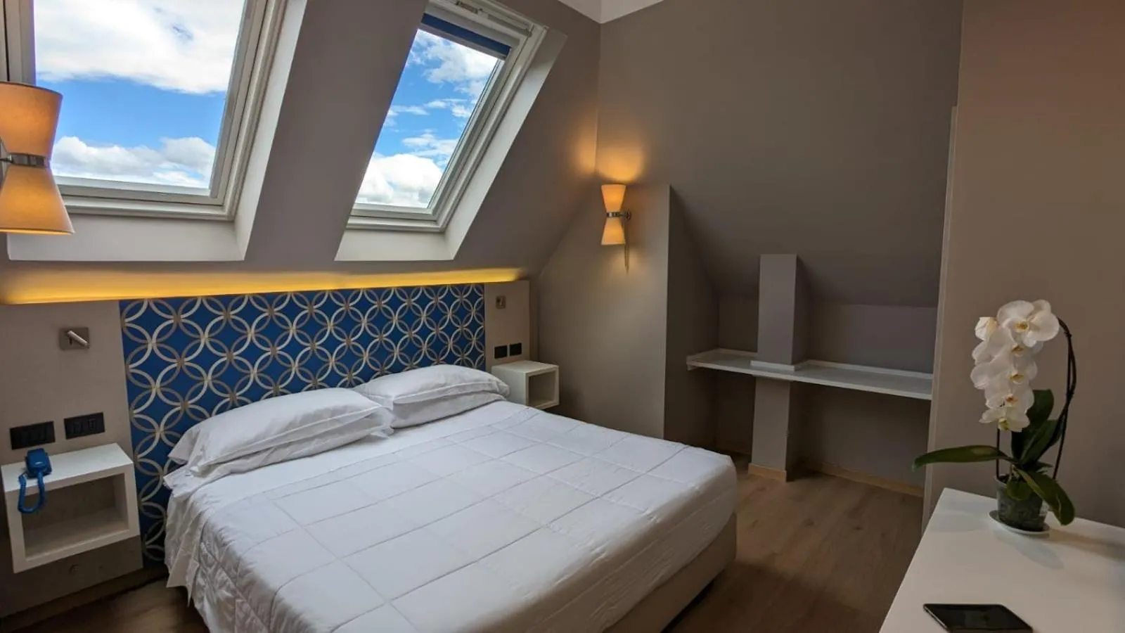 Bedroom, Bed in Hotel Umbria