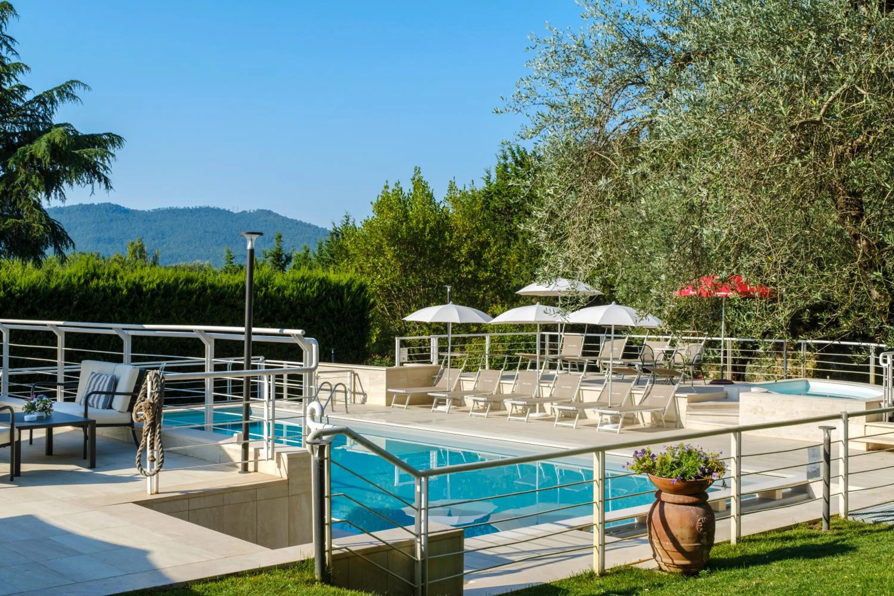 Garden in Hotel Umbria