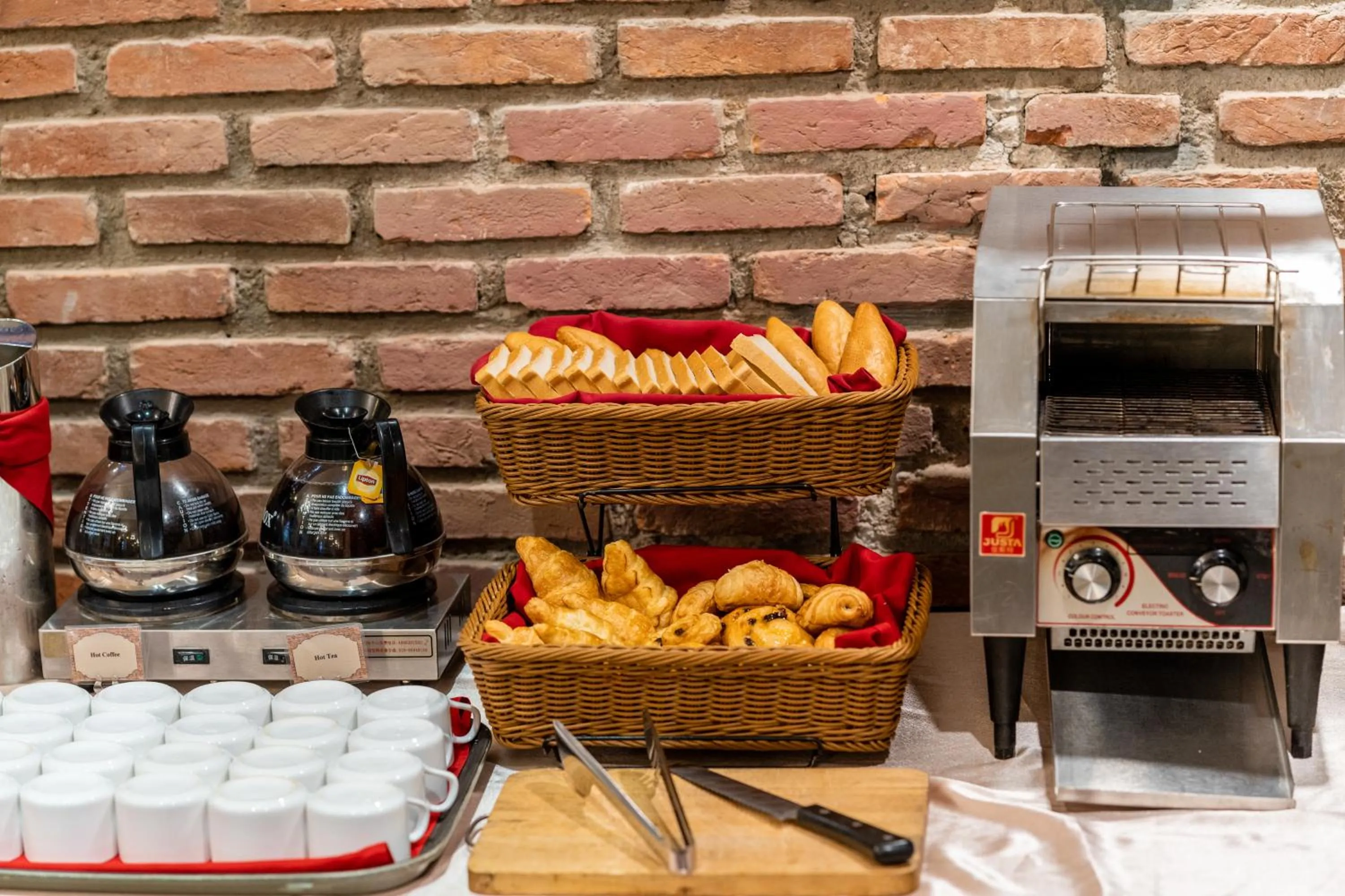 Buffet breakfast in Anik Boutique Hotel