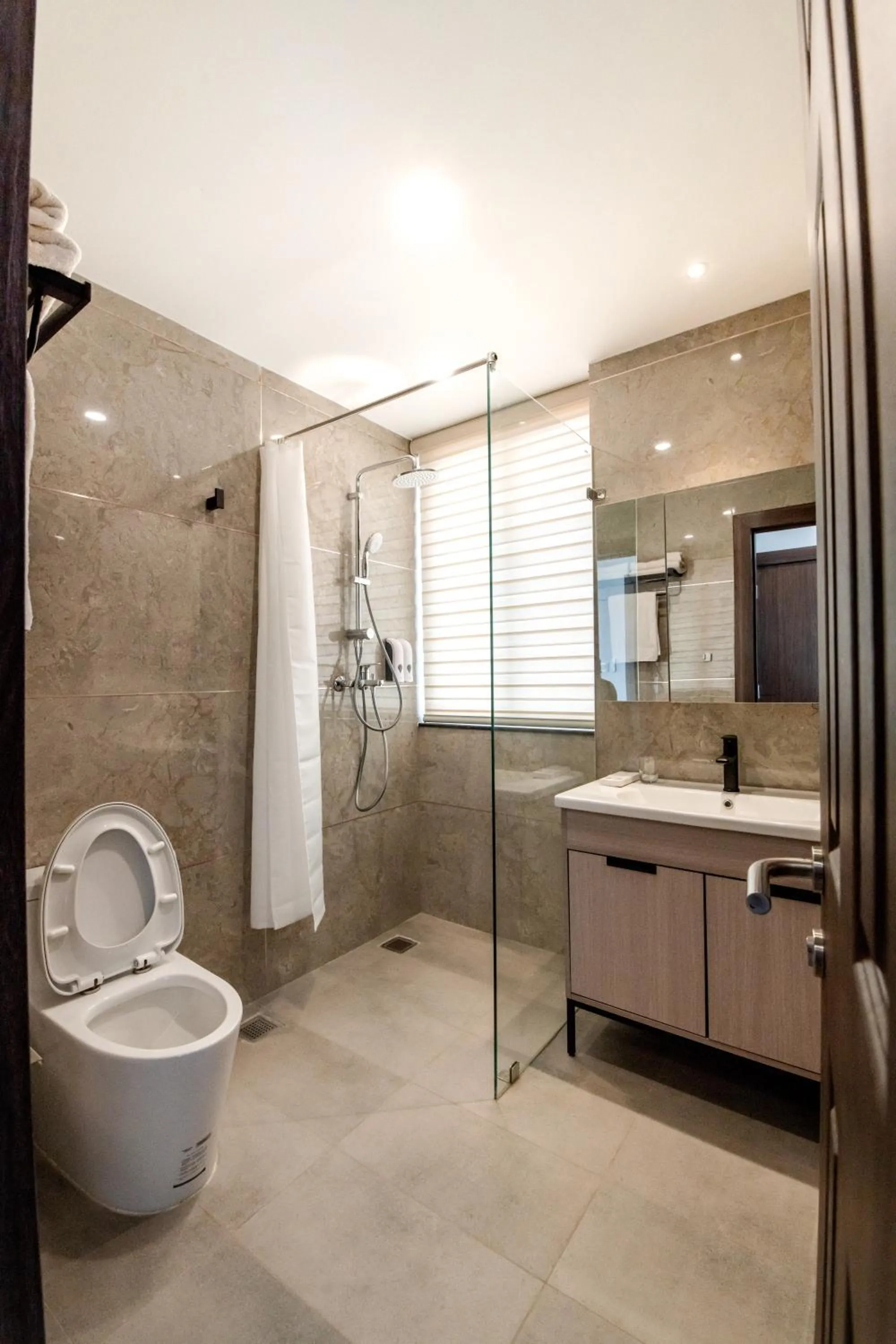 Shower in Mila Hotel