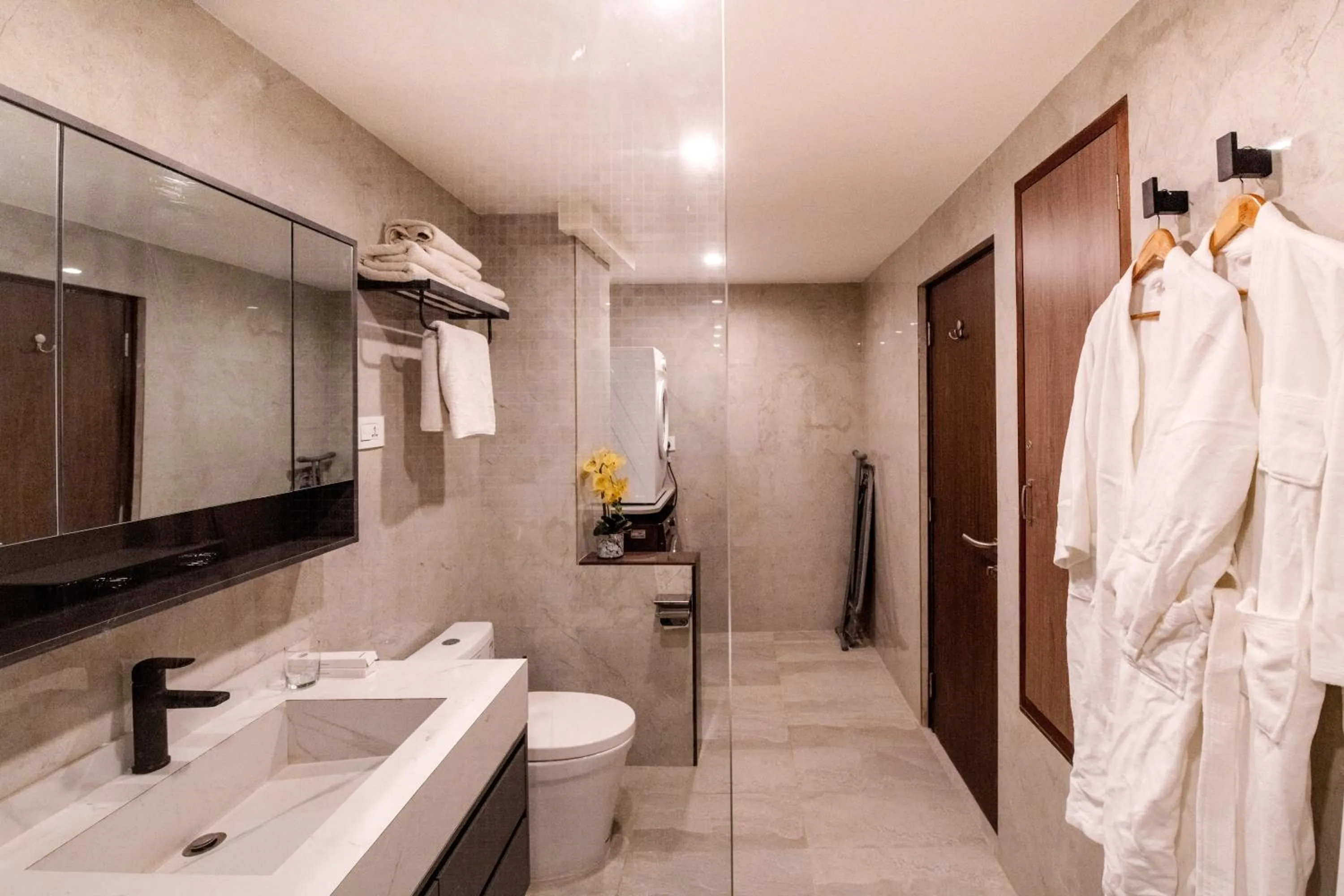 Shower in Mila Hotel