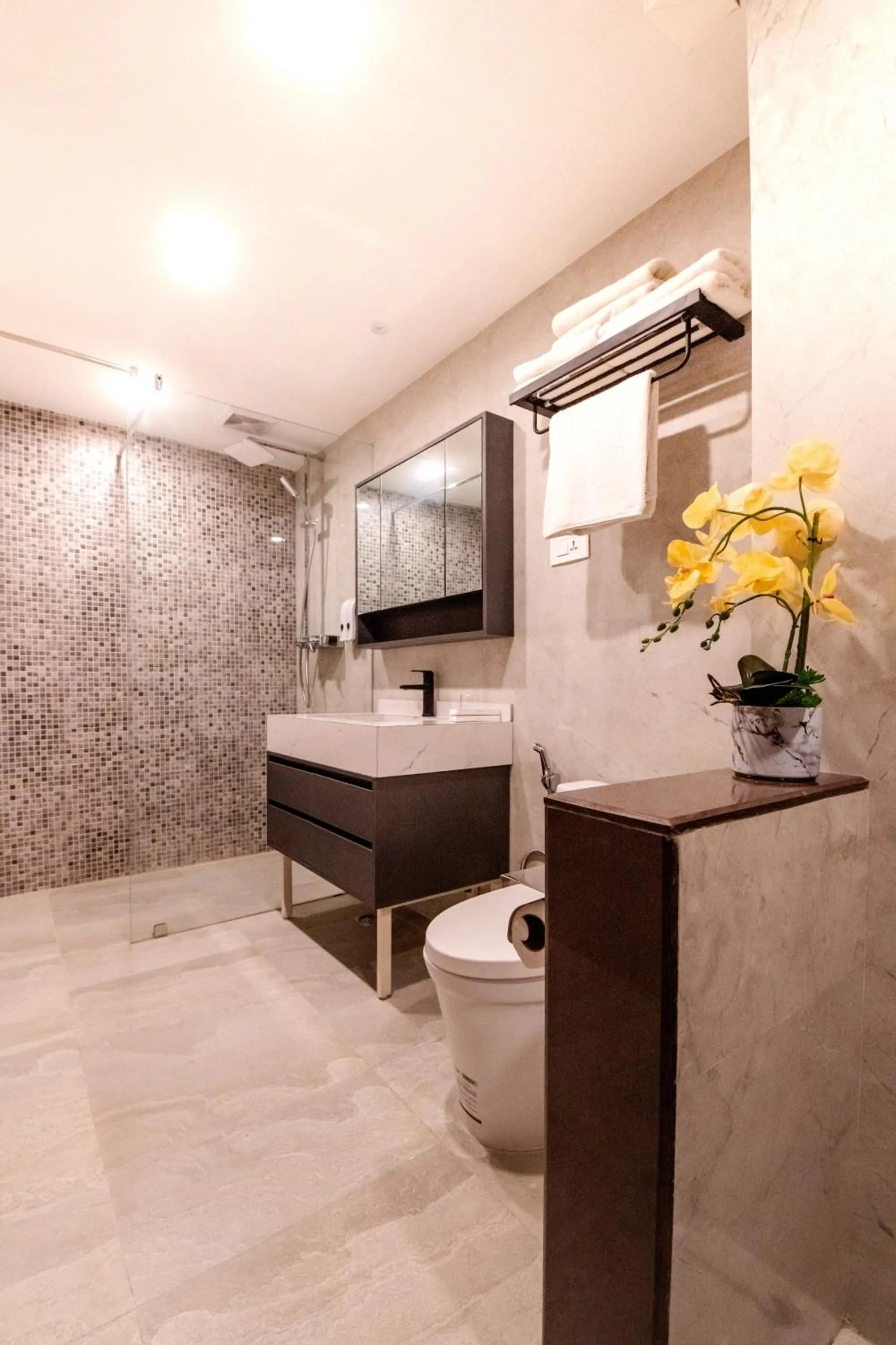 Bathroom in Mila Hotel