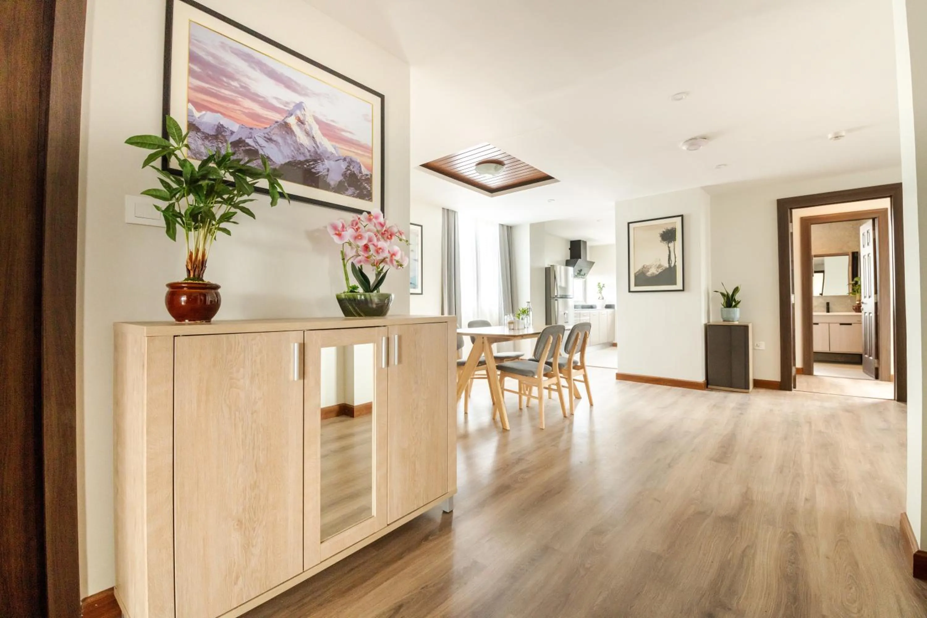 Seating area in Mila Hotel