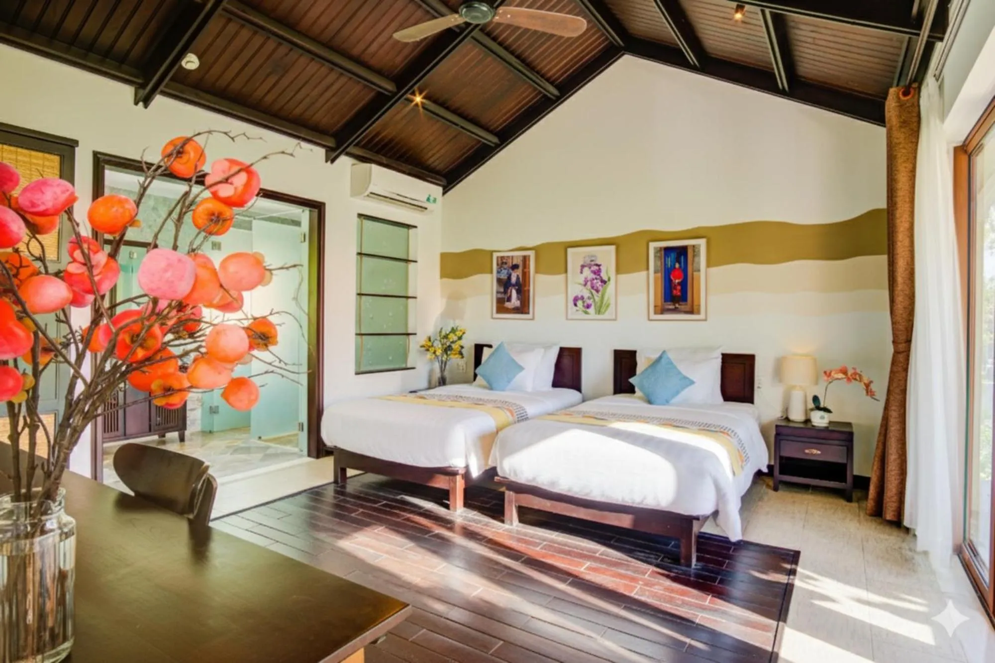 Bed in Én Retreat Hoi An