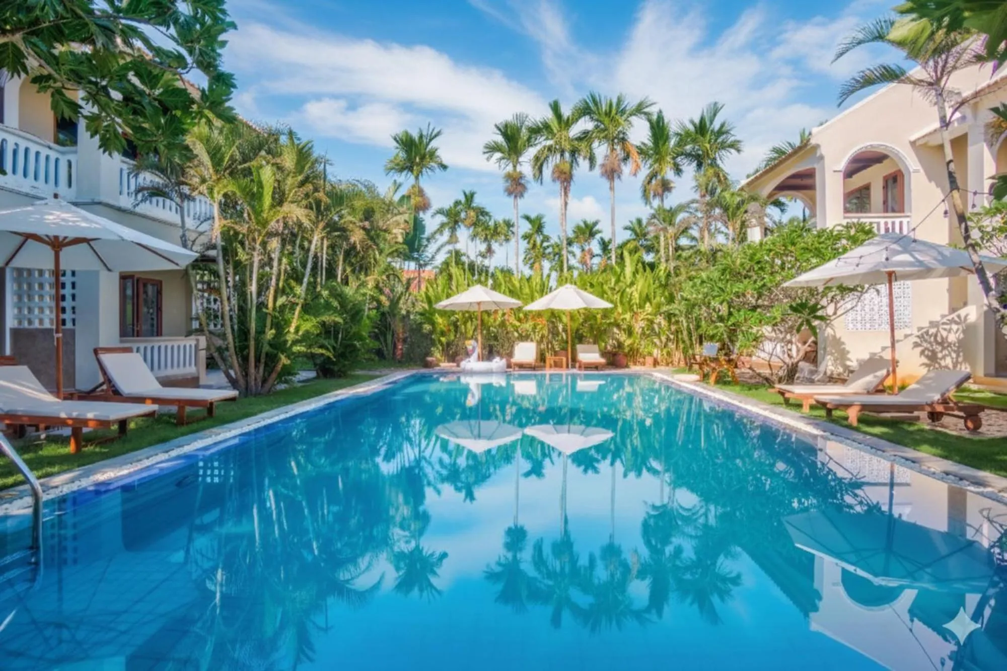 Swimming pool in Én Retreat Hoi An