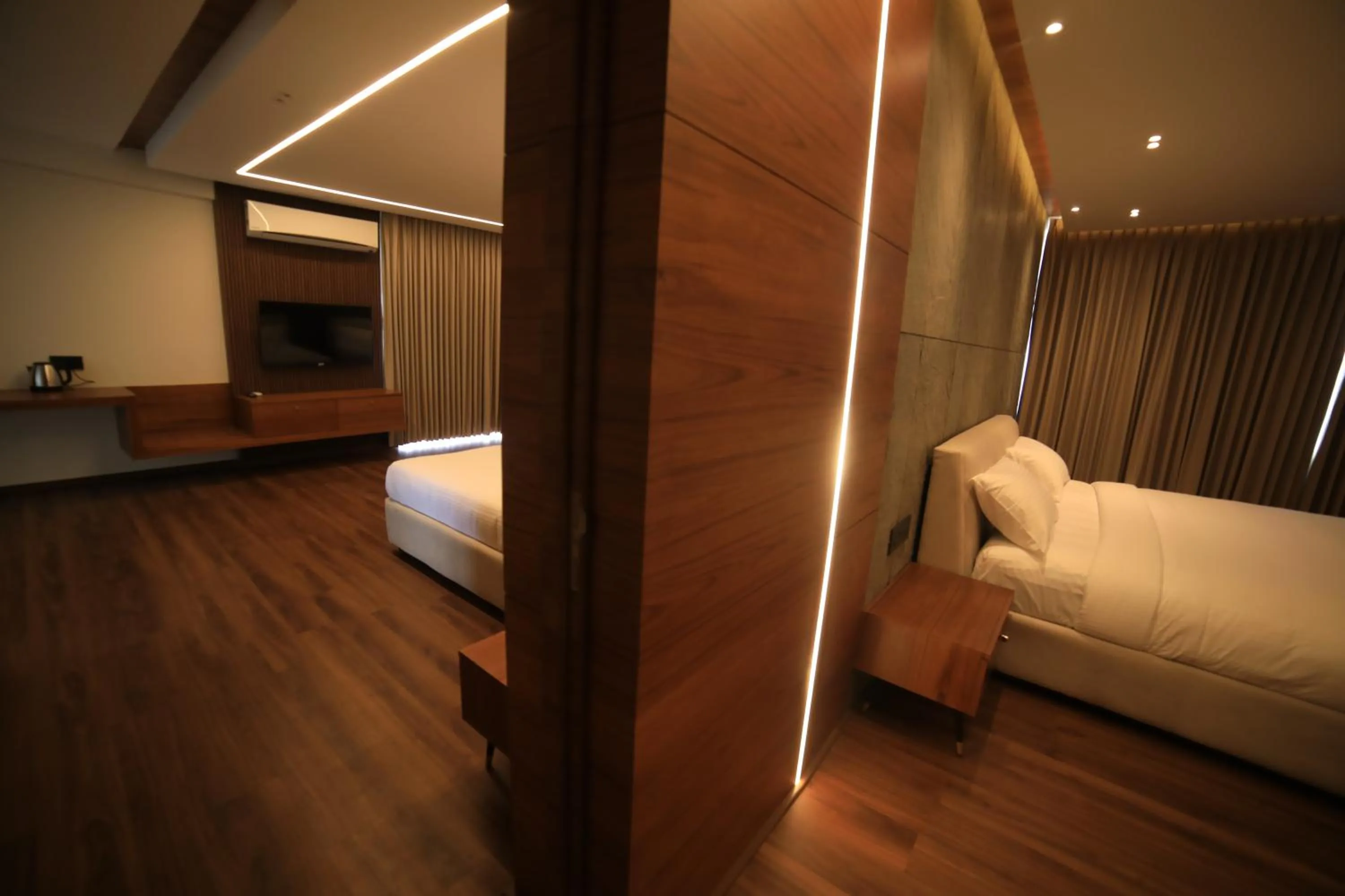 Photo of the whole room, Bed in Hotel Bekal International