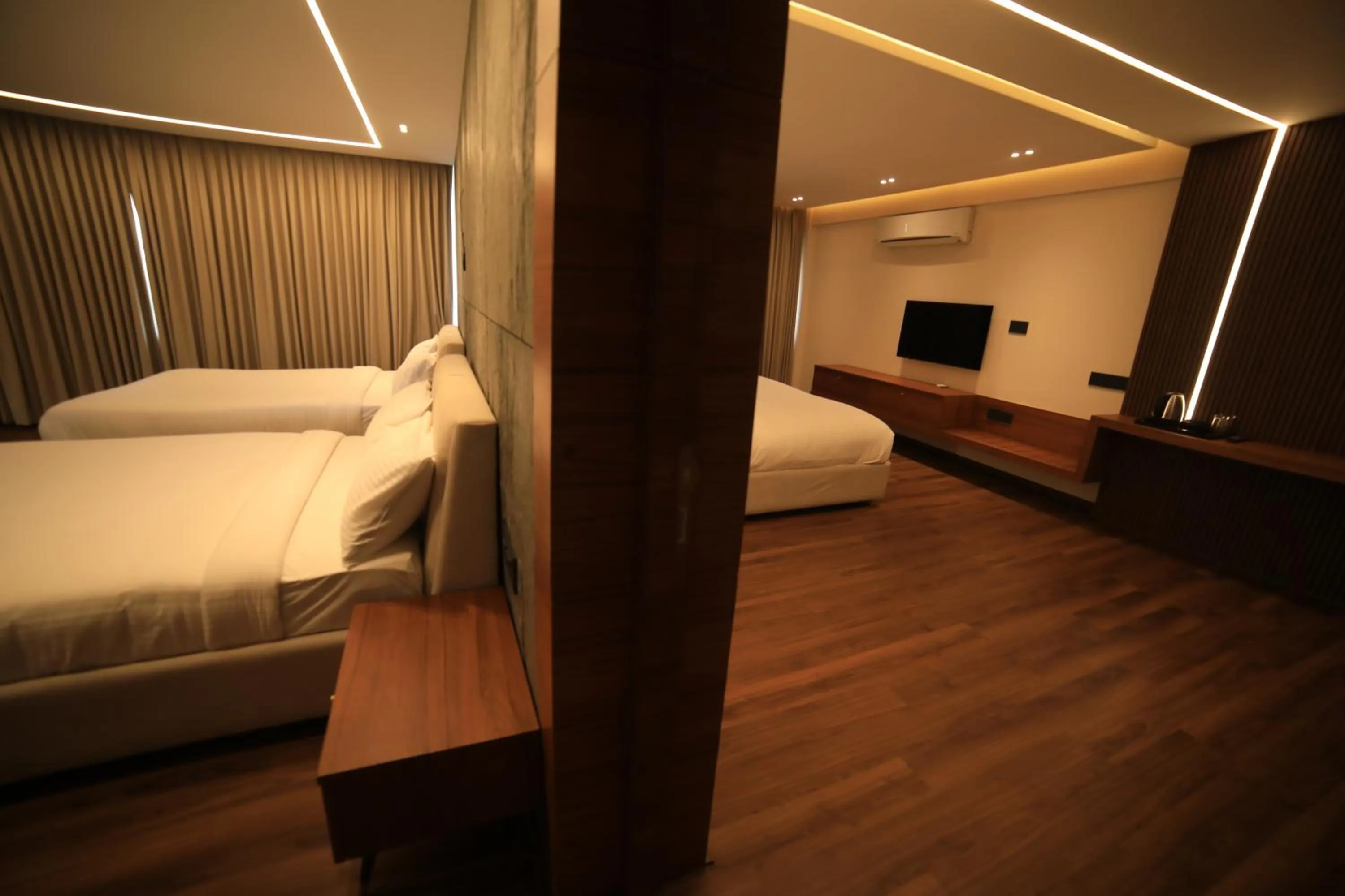 Photo of the whole room, Bed in Hotel Bekal International