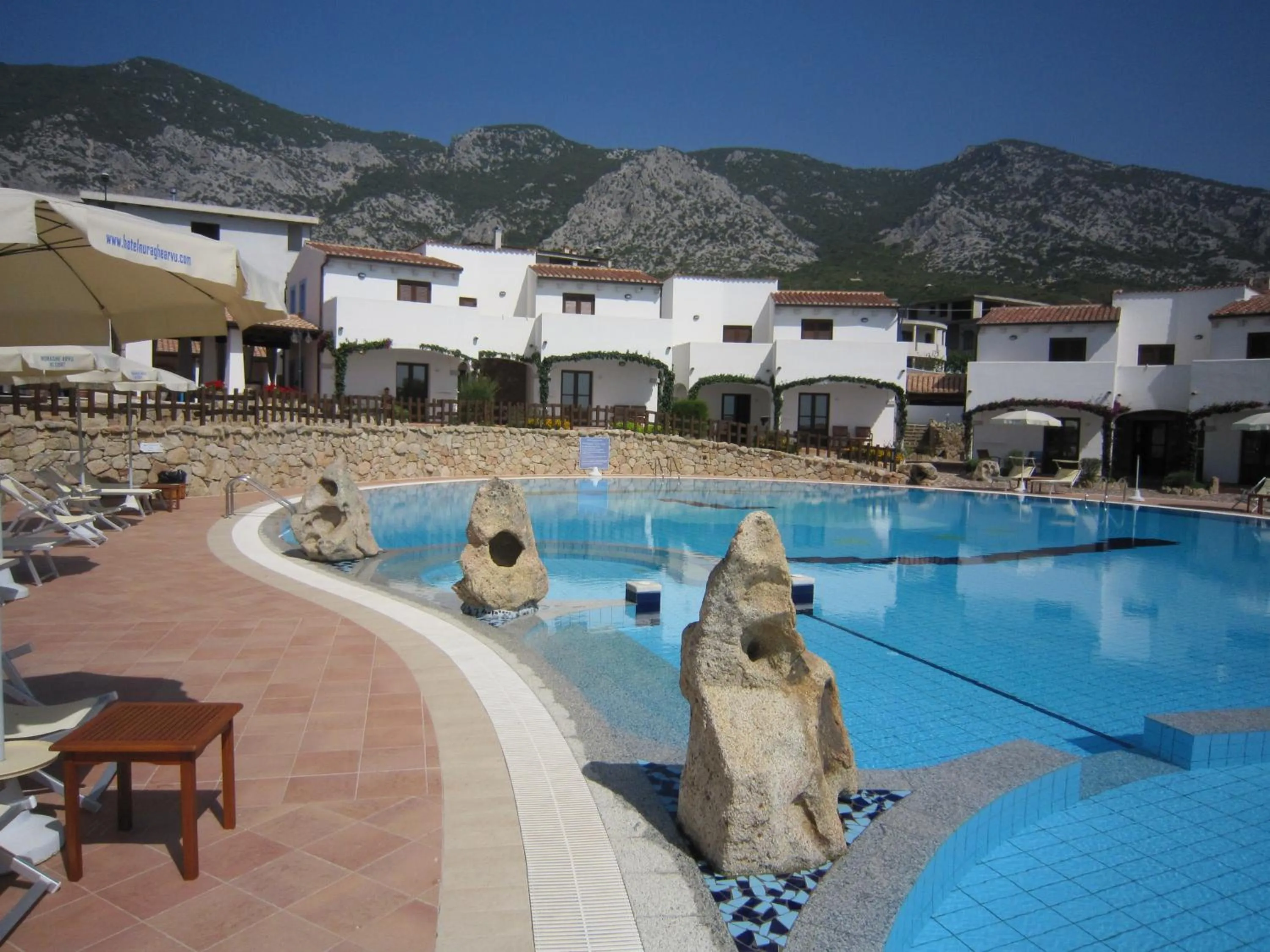 Swimming pool in Hotel Resort Nuraghe Arvu