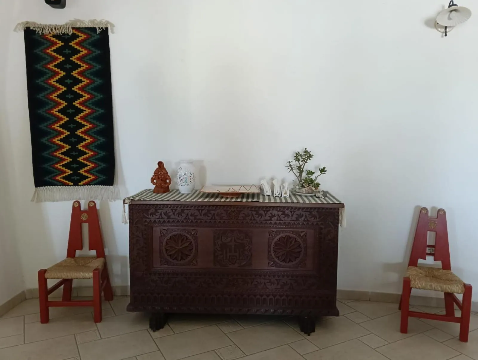 Lobby or reception in Hotel Resort Nuraghe Arvu