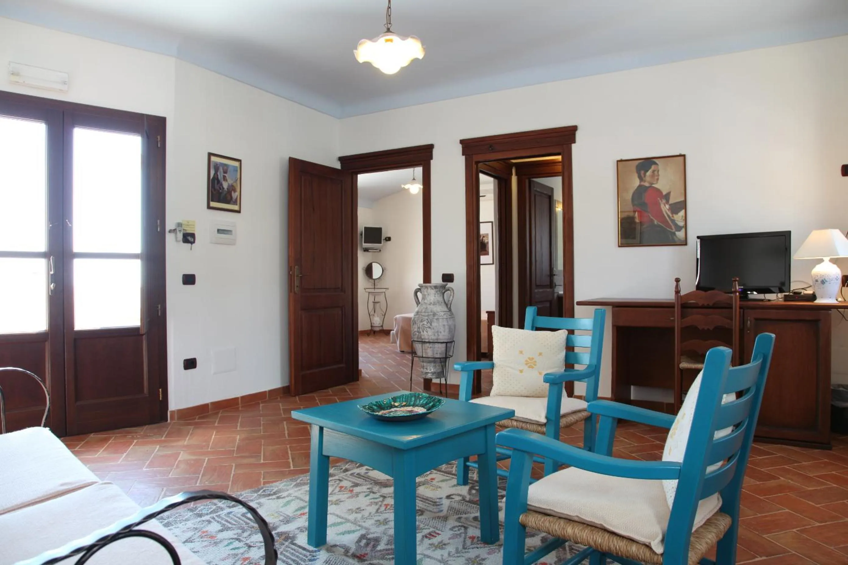 Living room in Hotel Resort Nuraghe Arvu