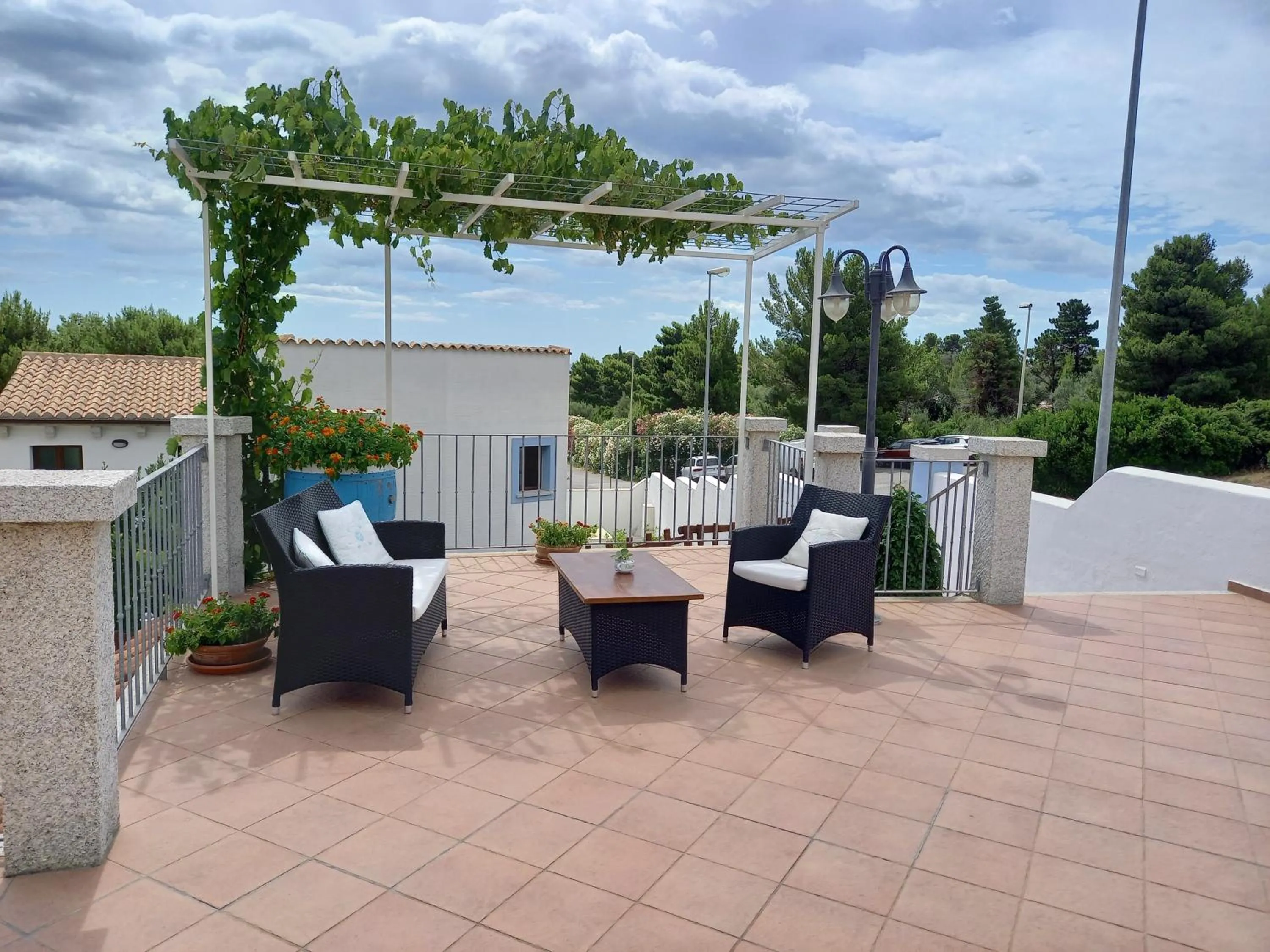 Balcony/Terrace in Hotel Resort Nuraghe Arvu