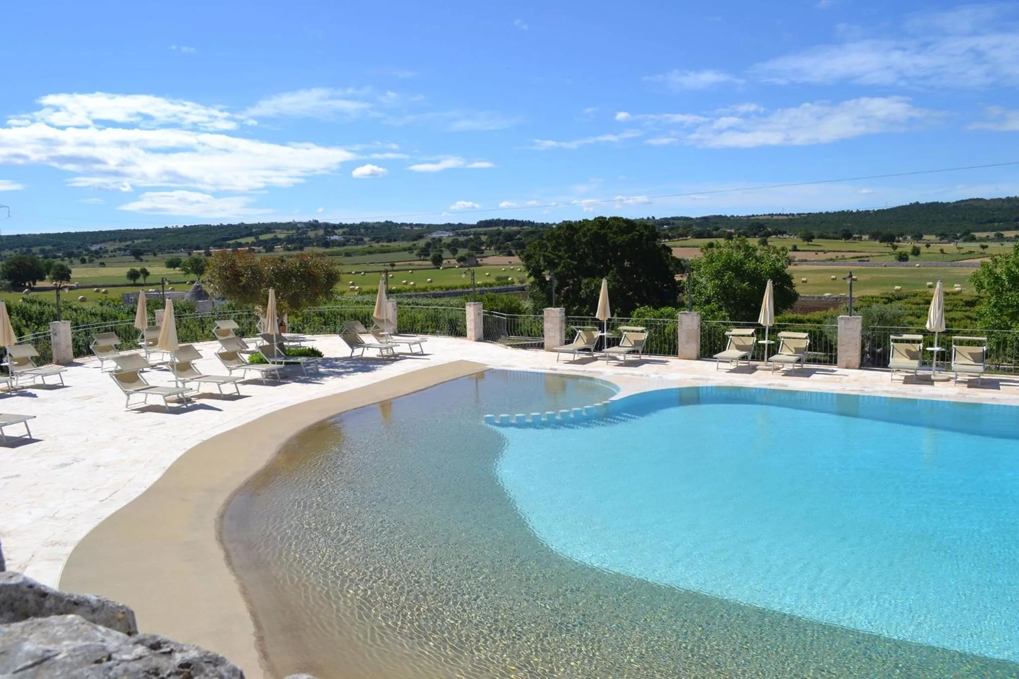 Swimming pool in Masseria Torricella