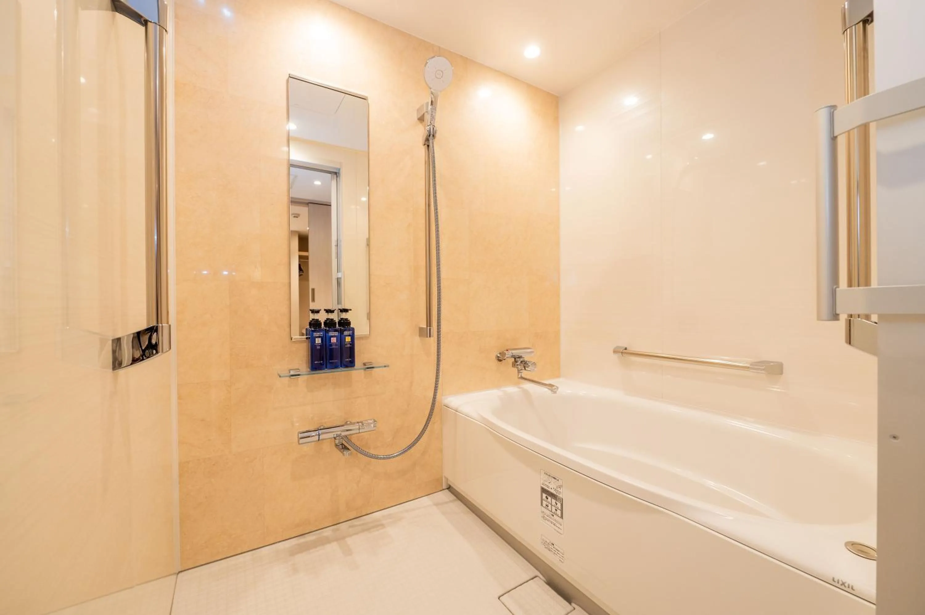 Shower in Richmond Hotel Sendai - Reopened After Renovation on 28 Dec 2024