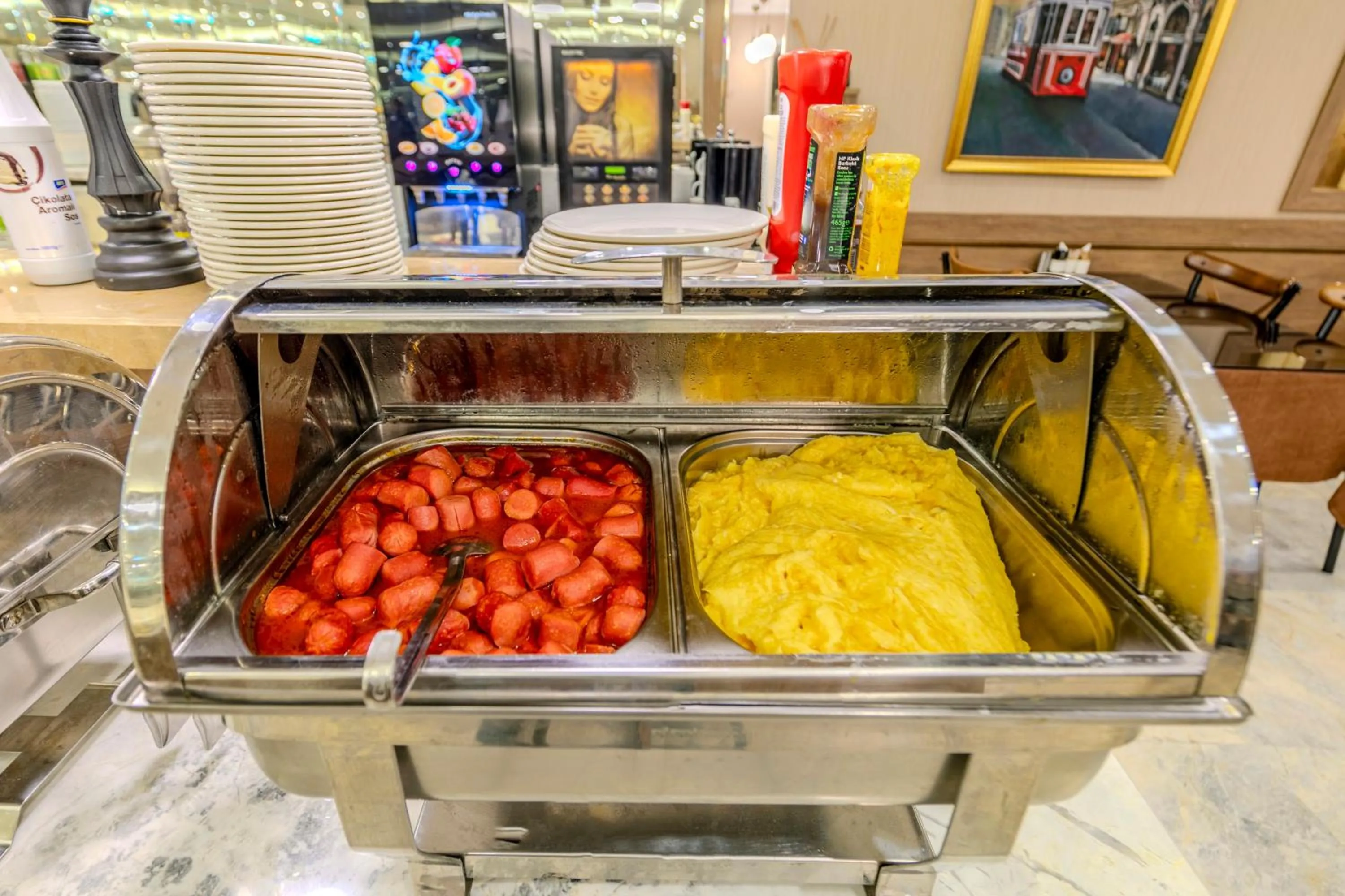 Buffet breakfast in Hamitbey Hotel Yenikapı