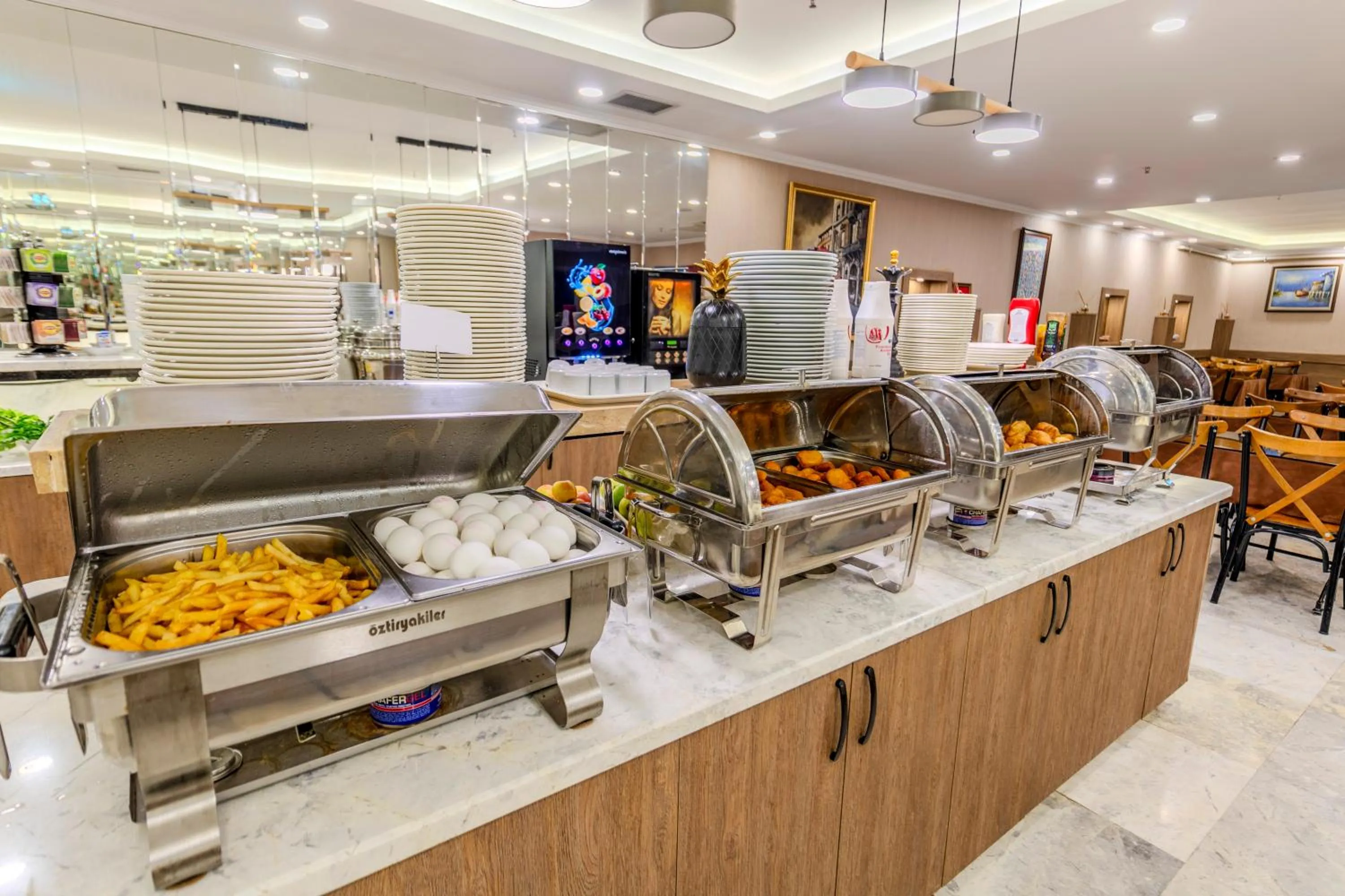 Buffet breakfast in Hamitbey Hotel Yenikapı