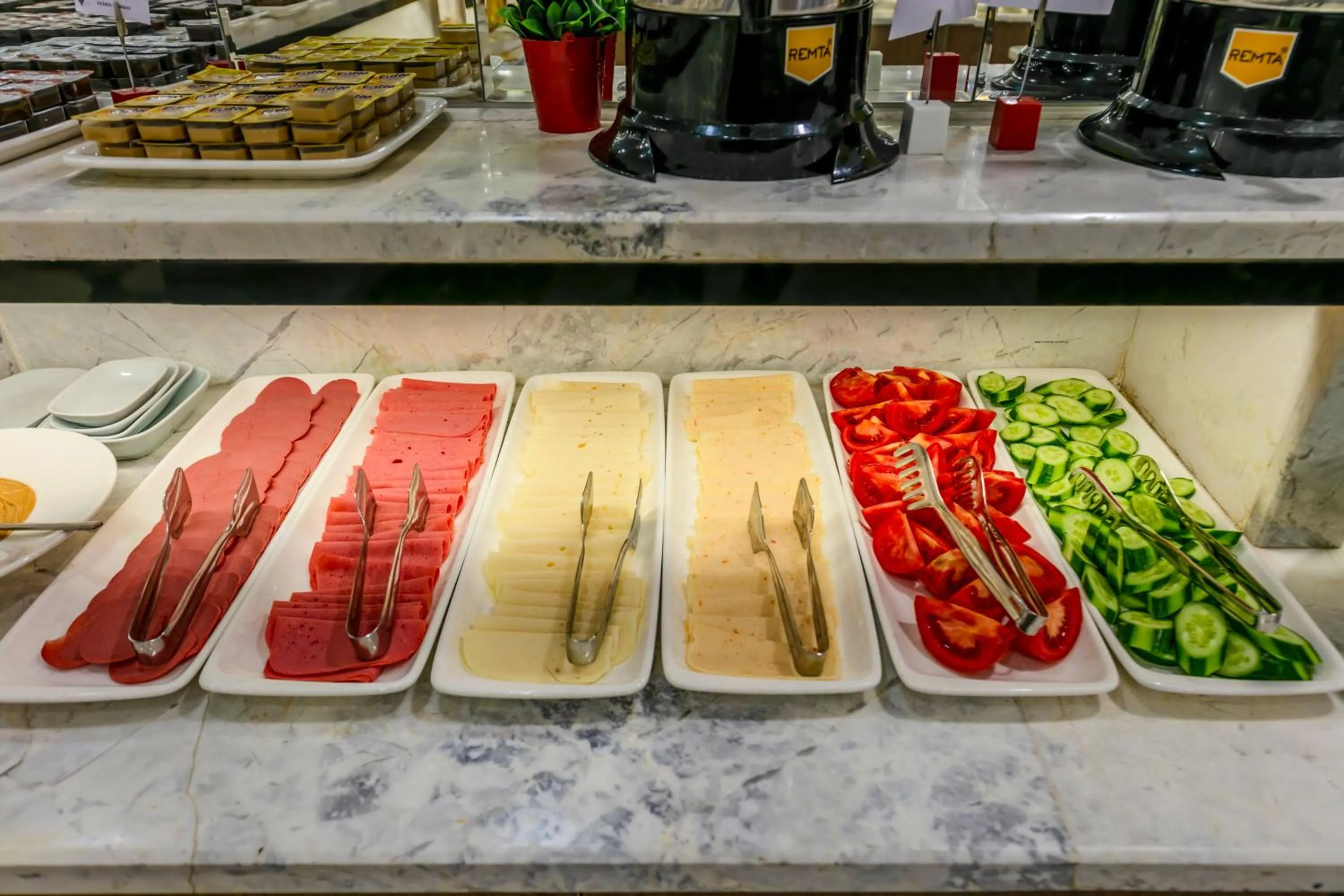 Buffet breakfast in Hamitbey Hotel Yenikapı