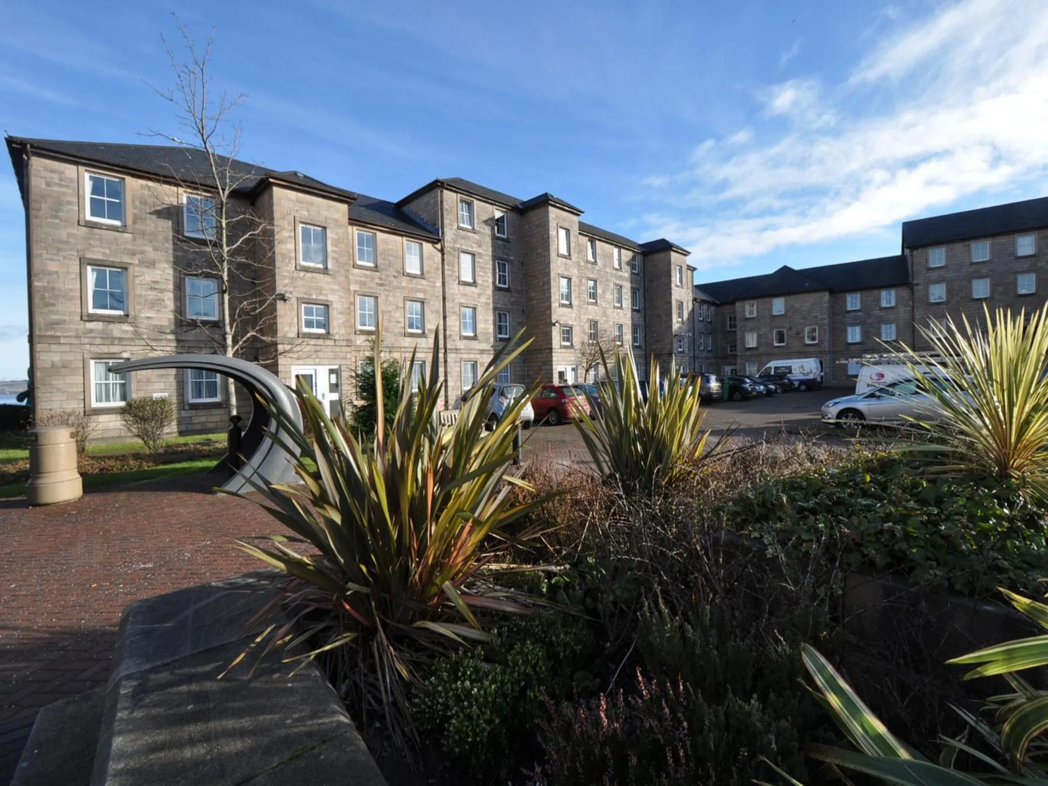 Bird's eye view in The Waterfront