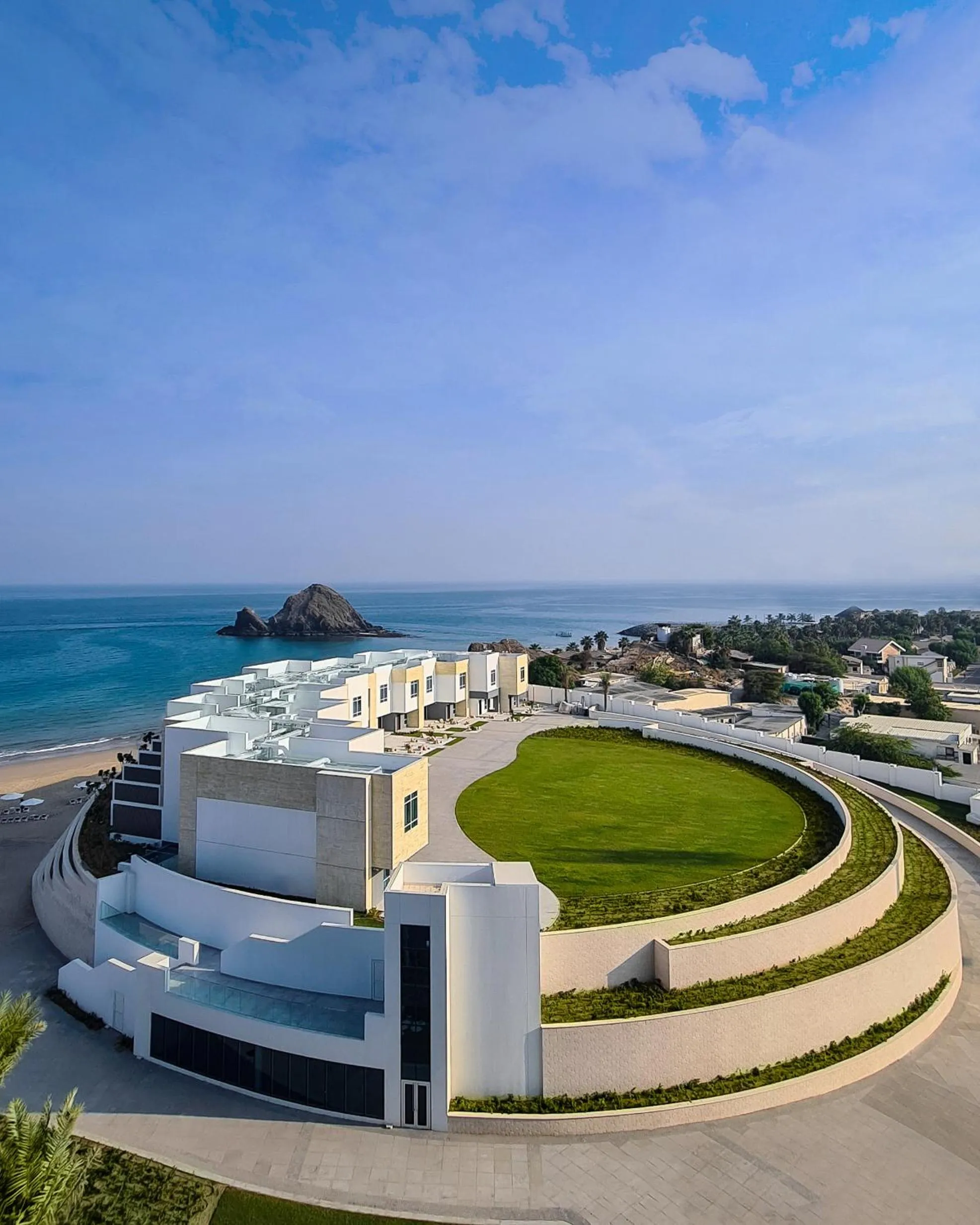 Property building in Royal M Al Aqah Beach Resort by Gewan