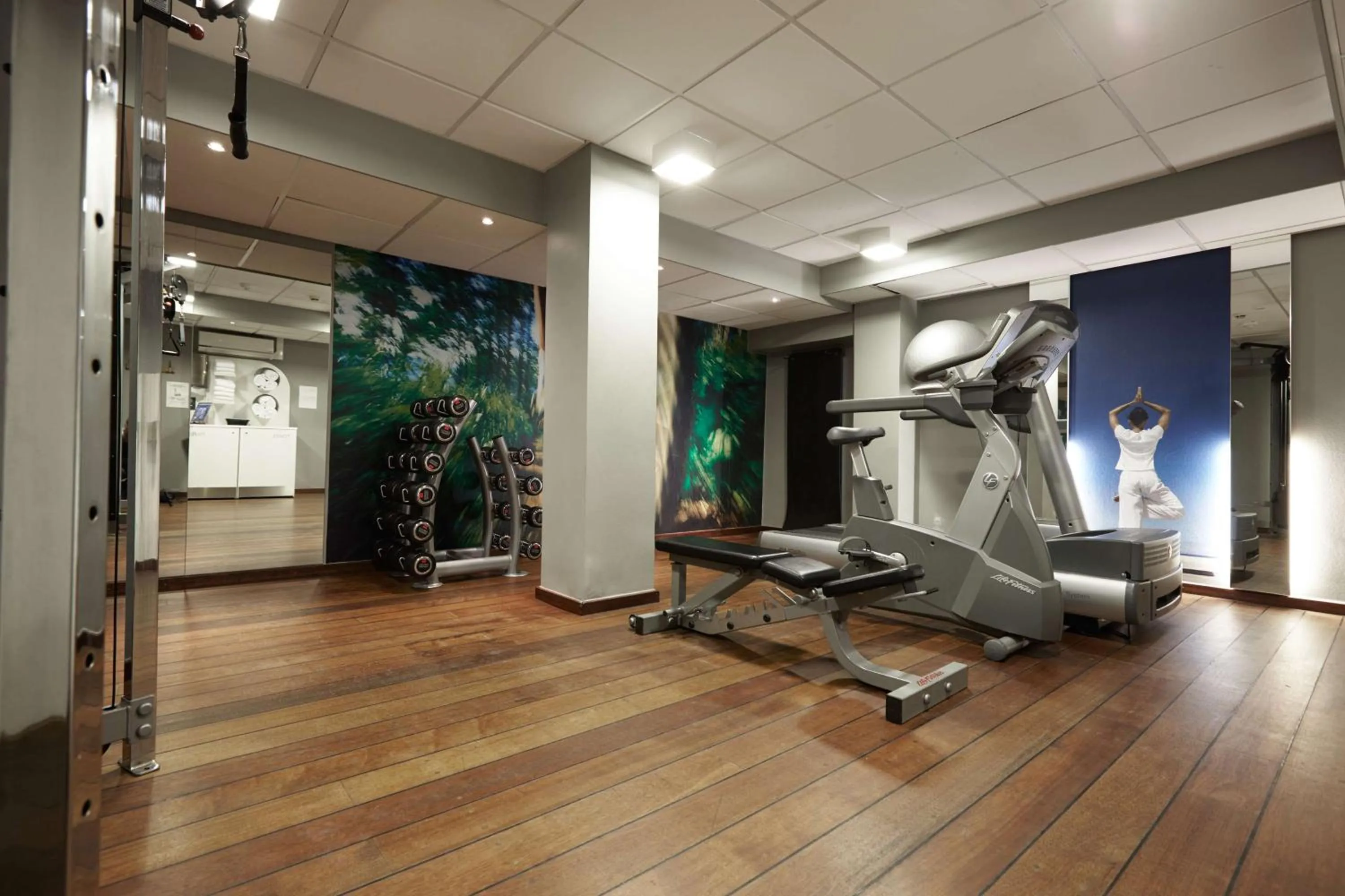 Fitness centre/facilities in Scandic The Mayor